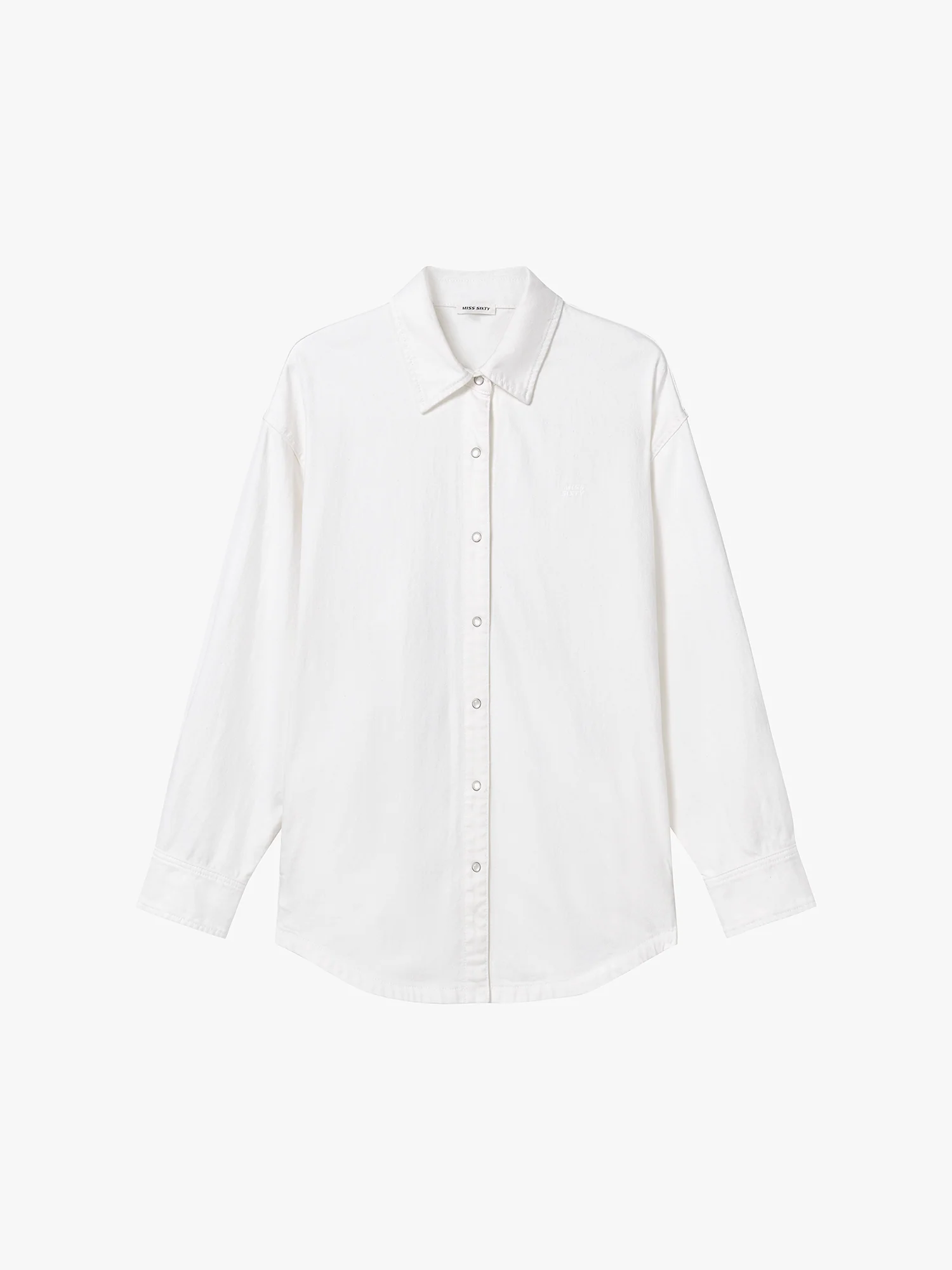 Logo Denim Shirt - Image 5