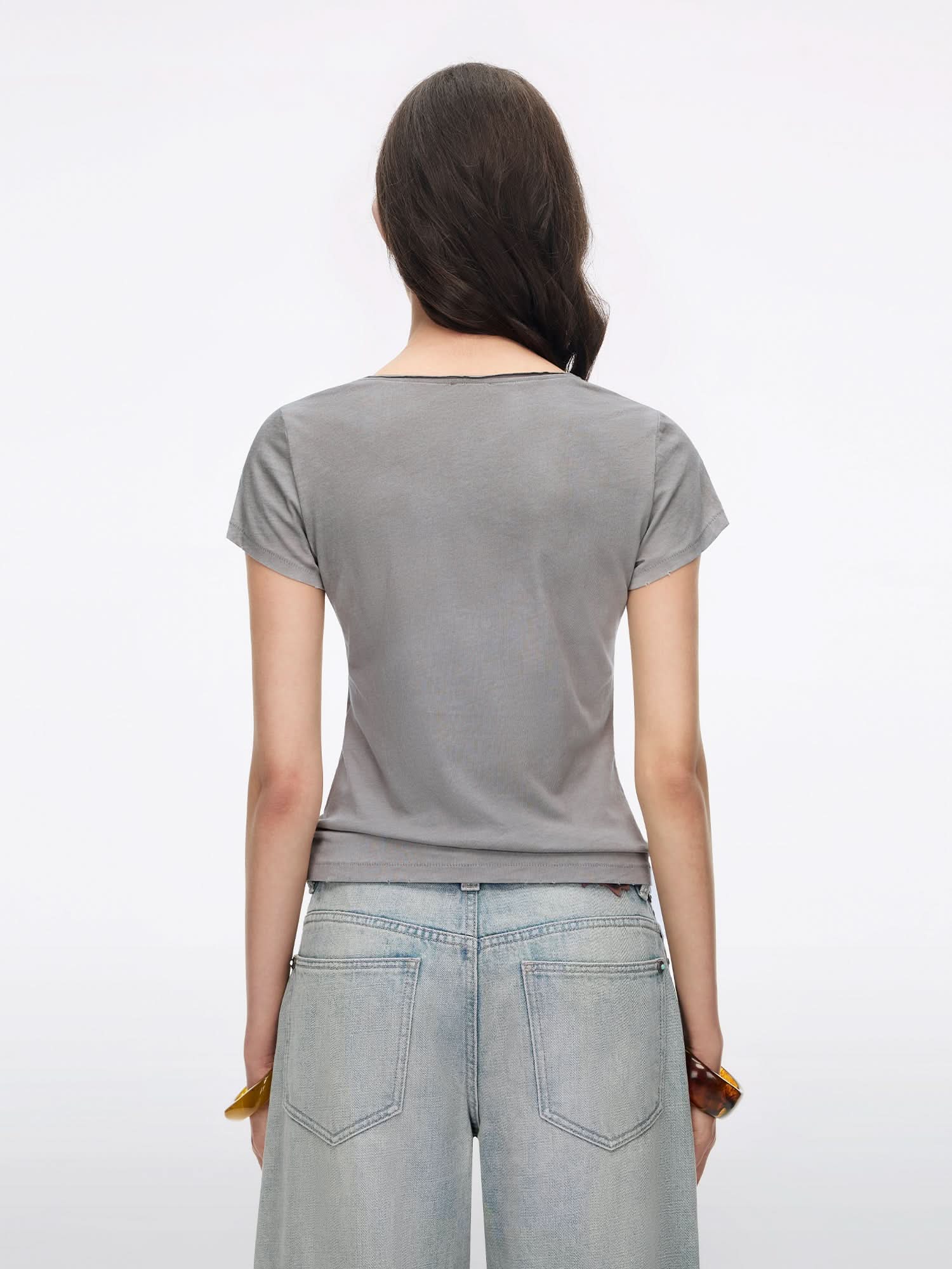 Logo Embroidered T-Shirt - Image 7