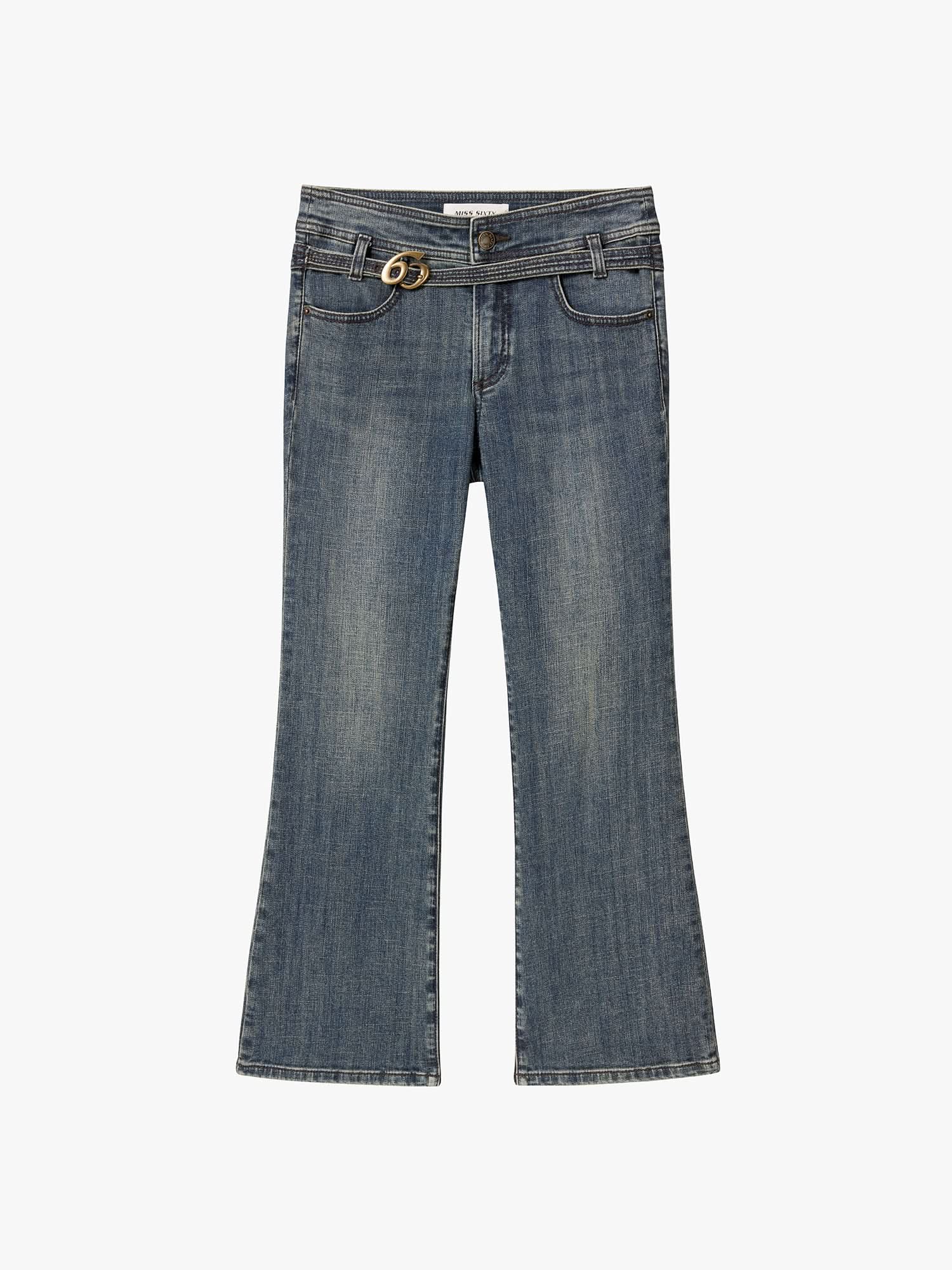 Logo Flared Jeans - Image 5