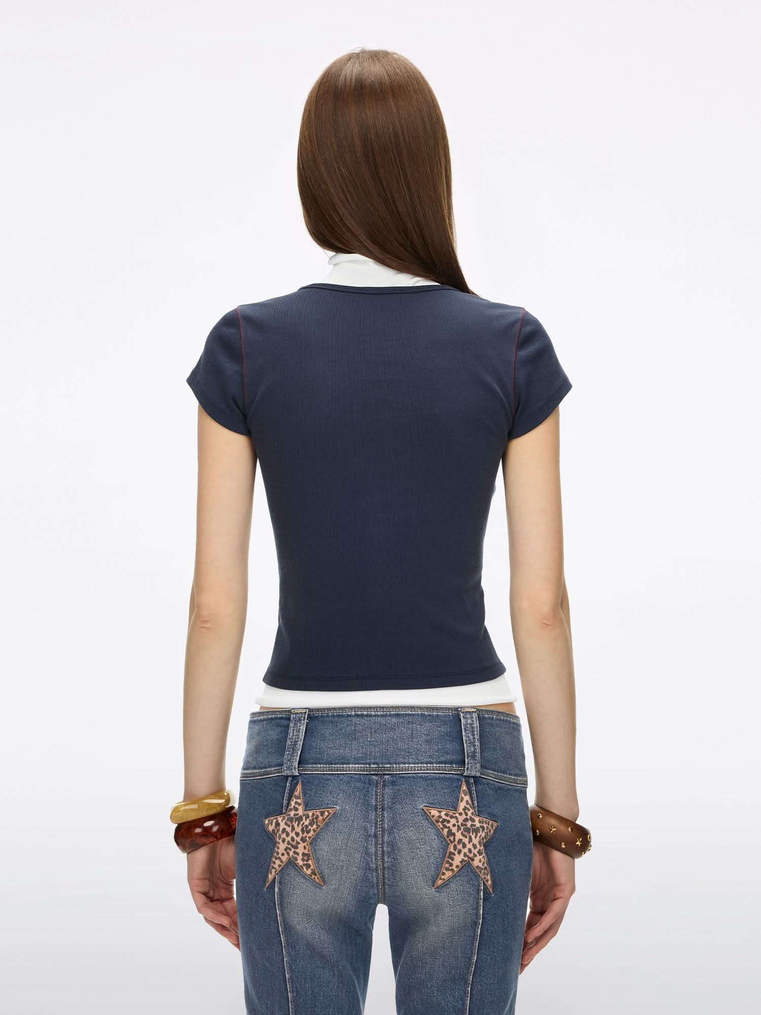 Logo Print T-Shirt - Image 3