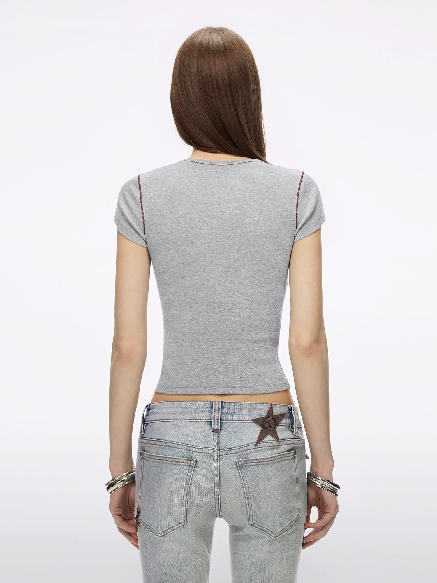 Logo Print T-Shirt - Image 8