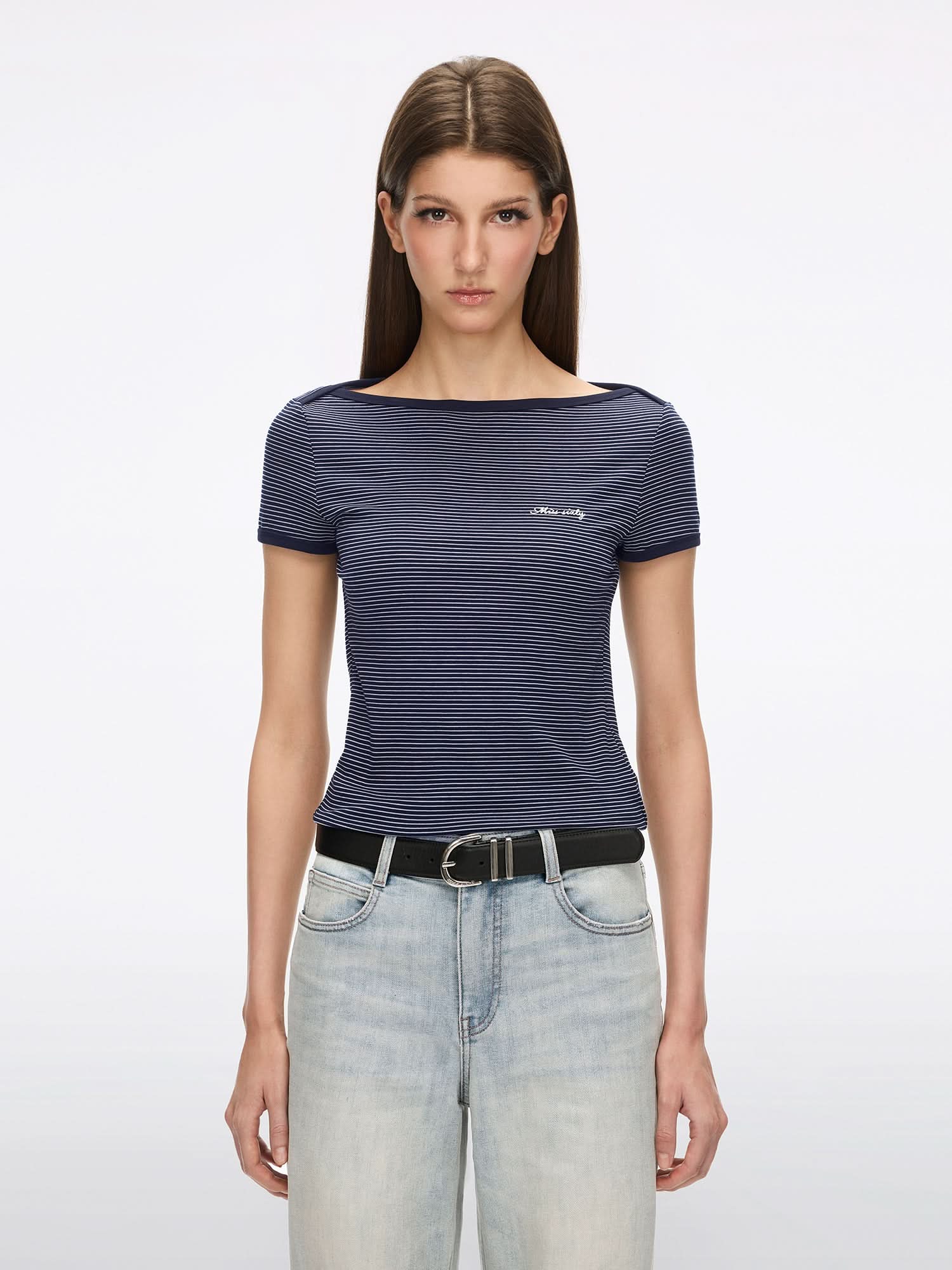Logo Stripe T-Shirt