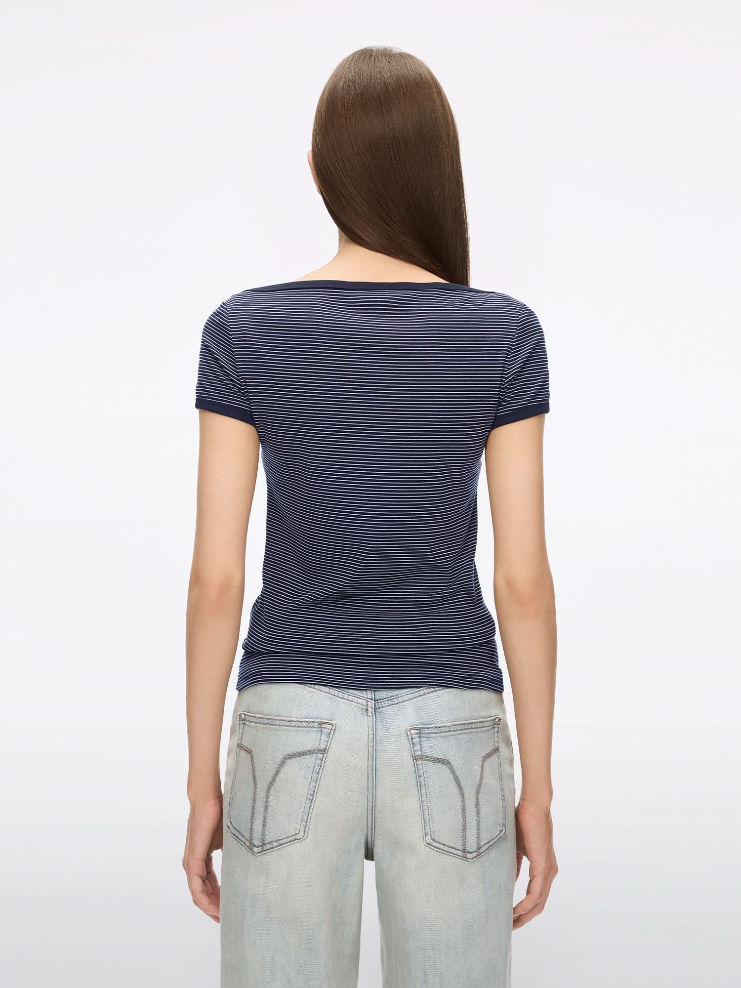 Logo Stripe T-Shirt - Image 2