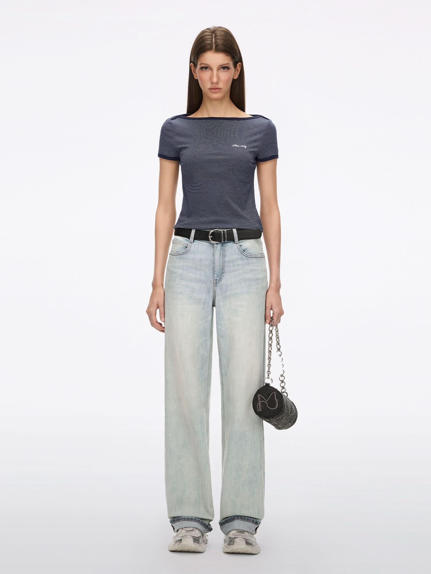 Logo Stripe T-Shirt - Image 4