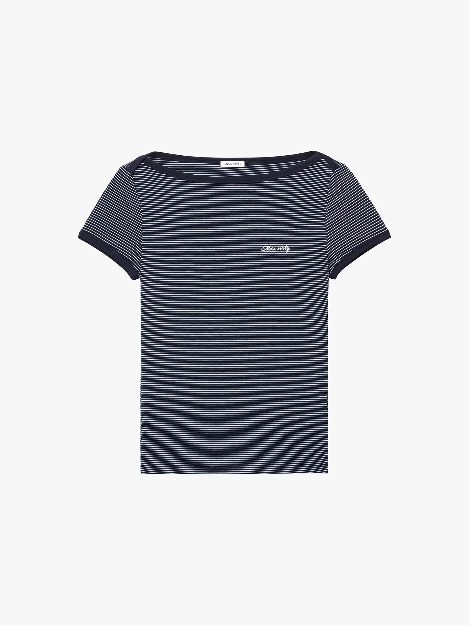 Logo Stripe T-Shirt - Image 5