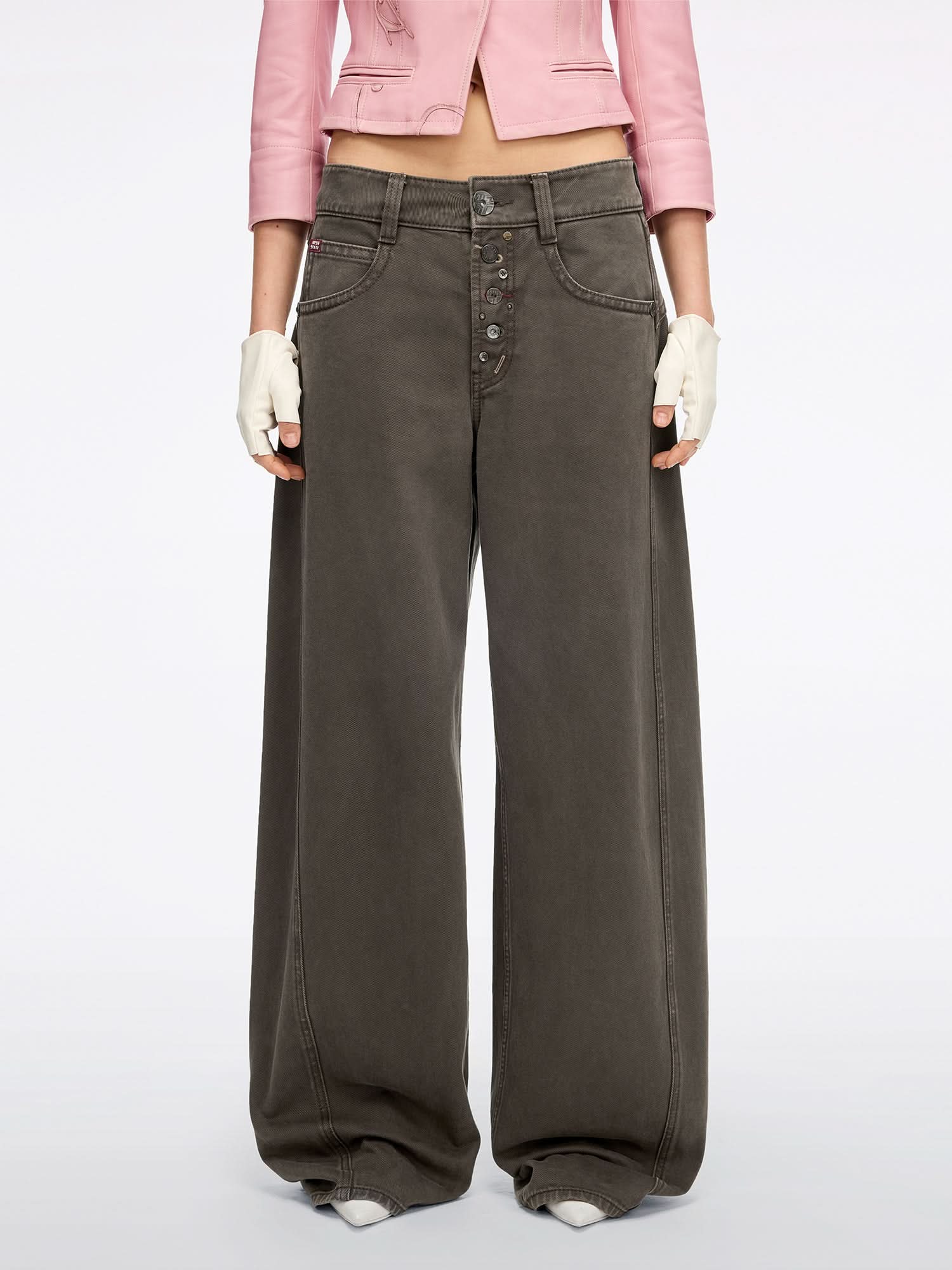 Multi-Button Jeans - Image 2