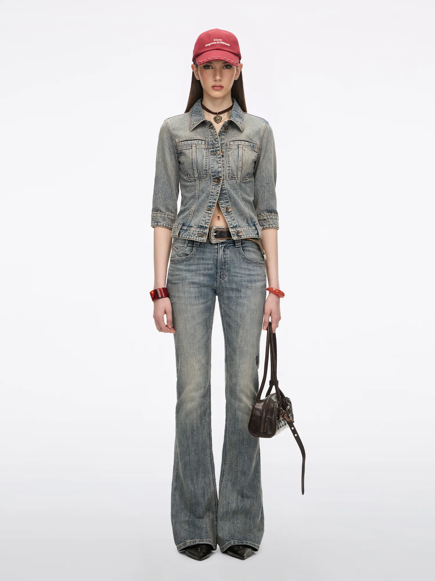 Multi-Patch Denim Jacket - Image 4