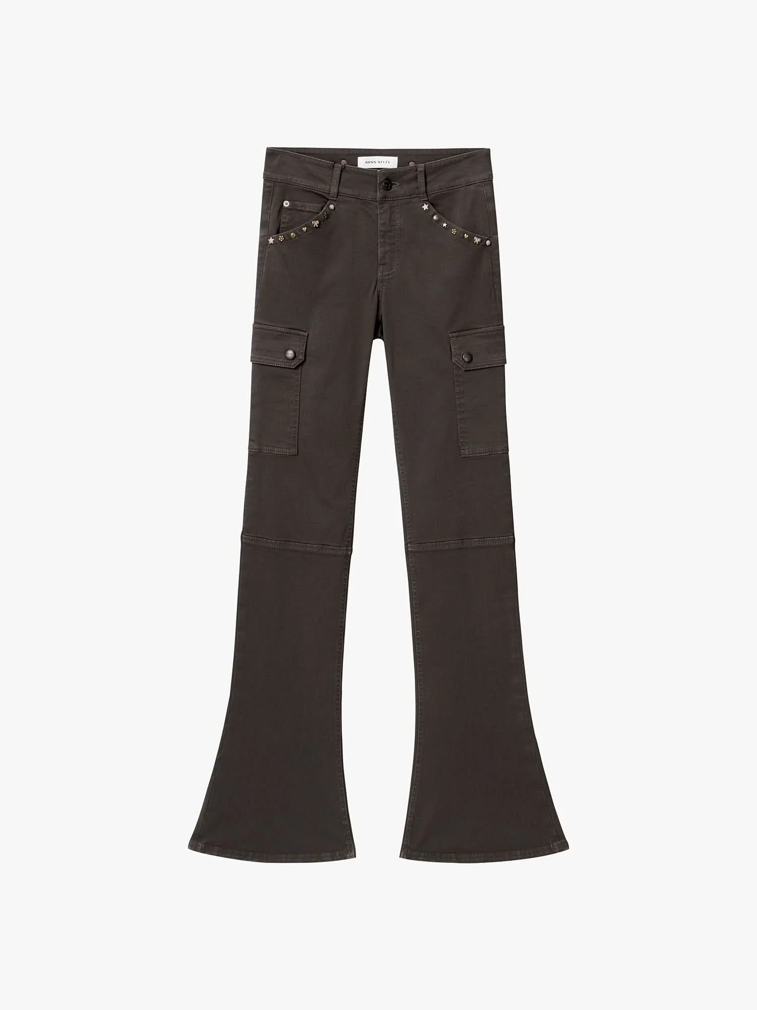 Multi-Studded Flared Pants - Image 11