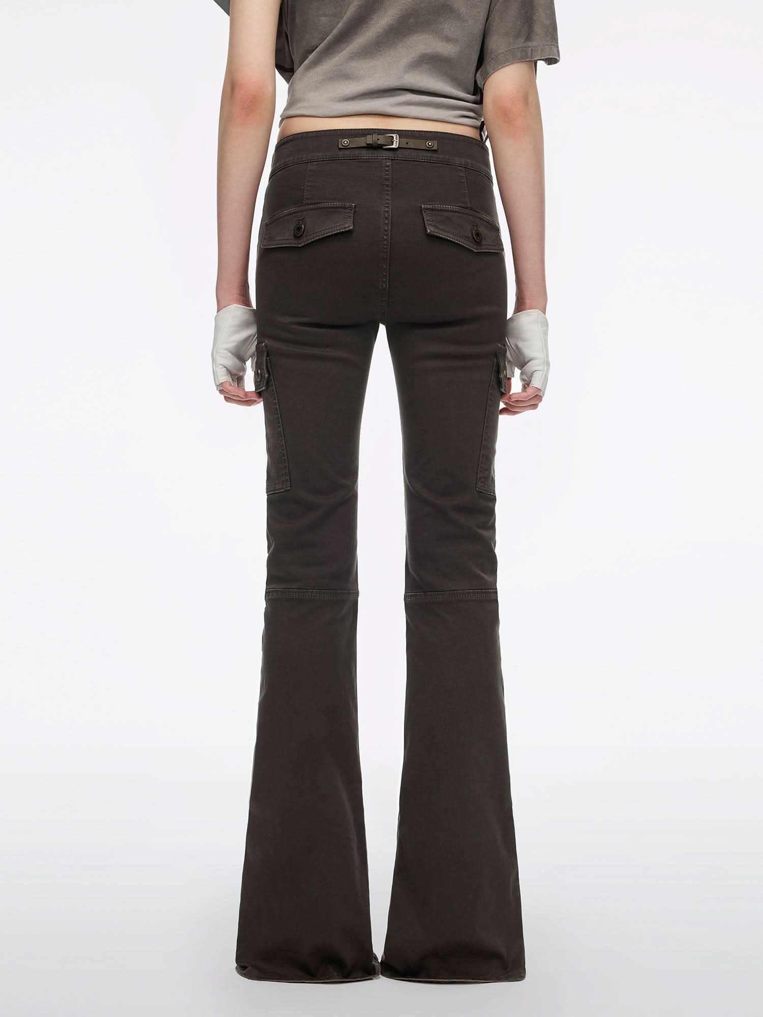 Multi-Studded Flared Pants - Image 9
