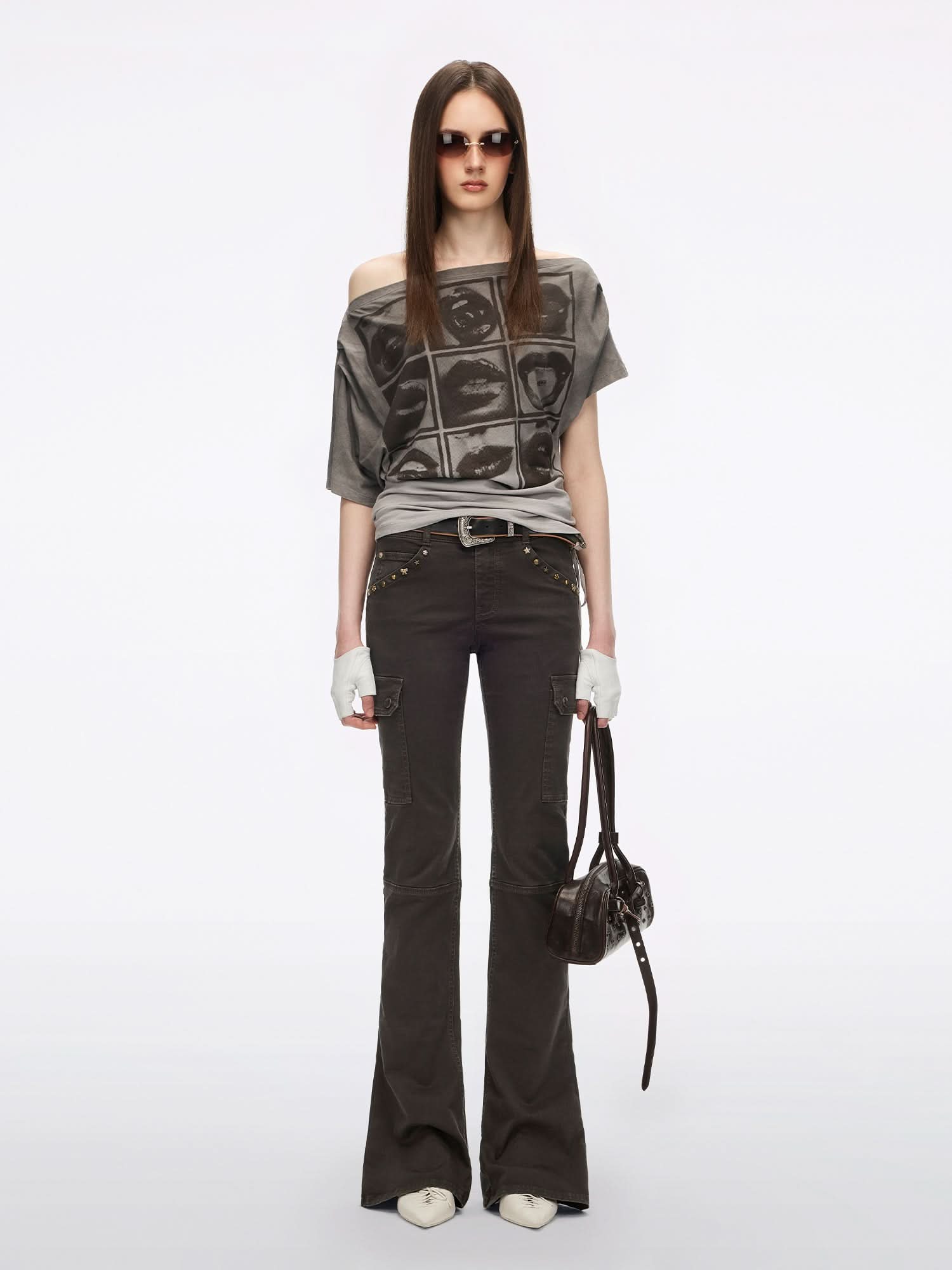 Off-Shoulder T-Shirt - Image 4