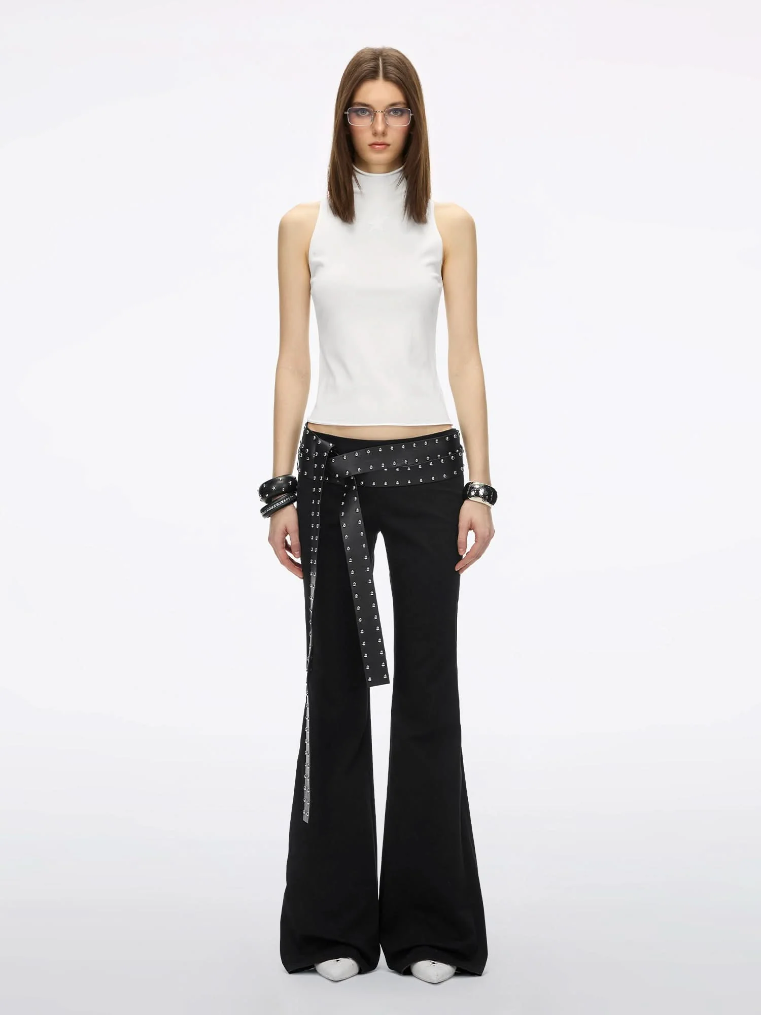 Patchwork Knit Vest - Image 4