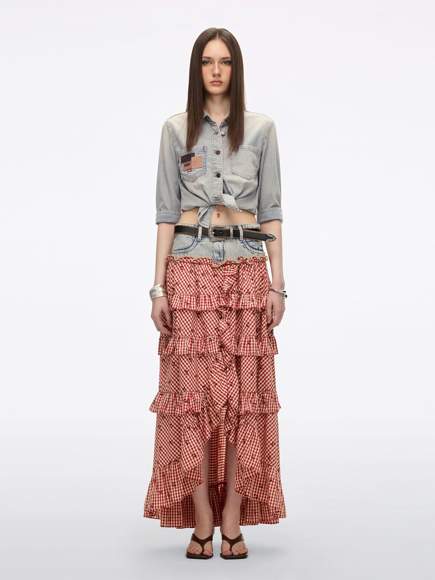 Patchwork Skirt - Image 2