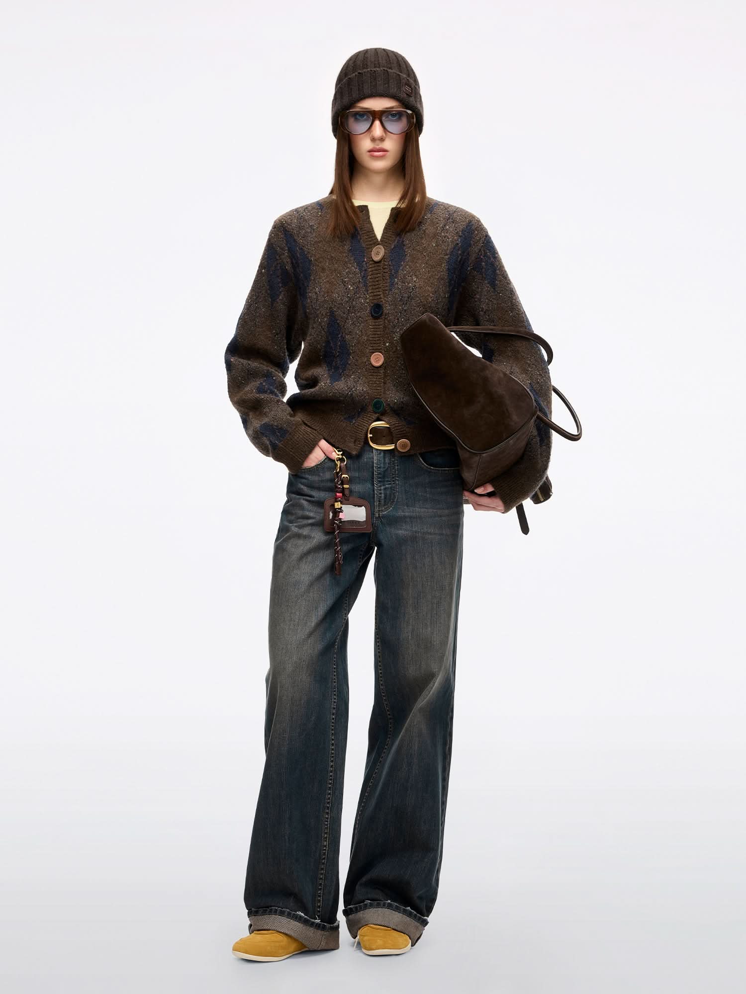 Patchwork Straight-Leg Jeans - Image 2