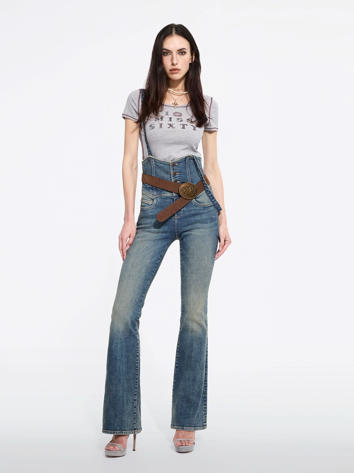 Printed Crew Neck T-Shirt - Image 4