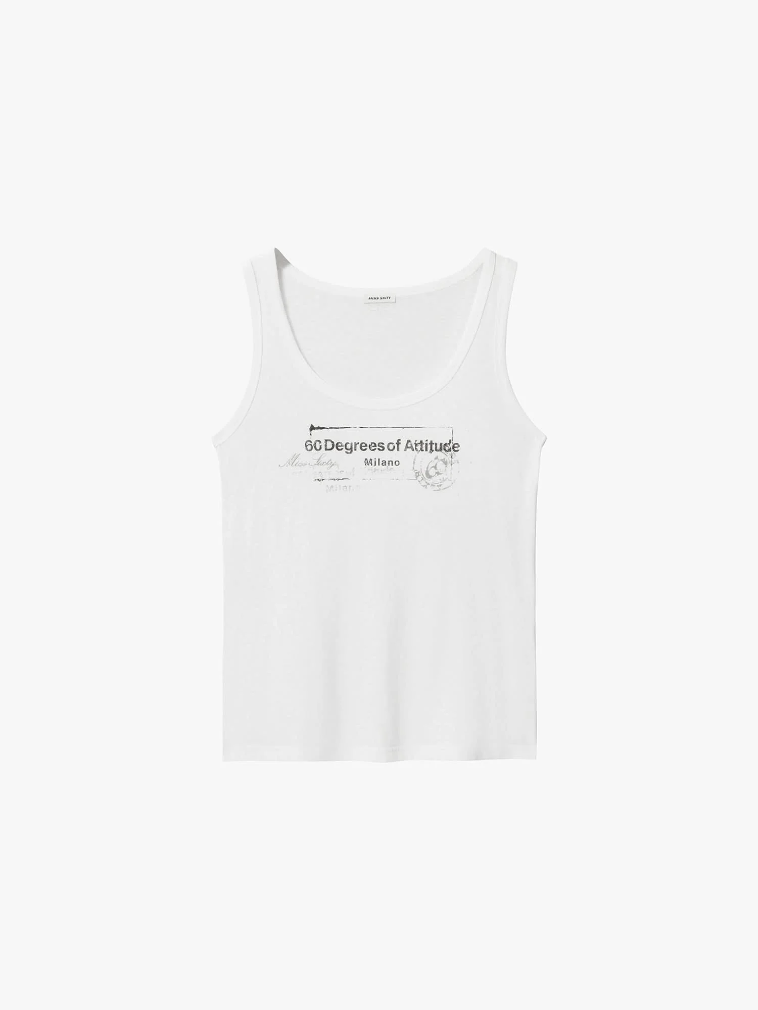 Printed Sleeveless T-Shirt - Image 10