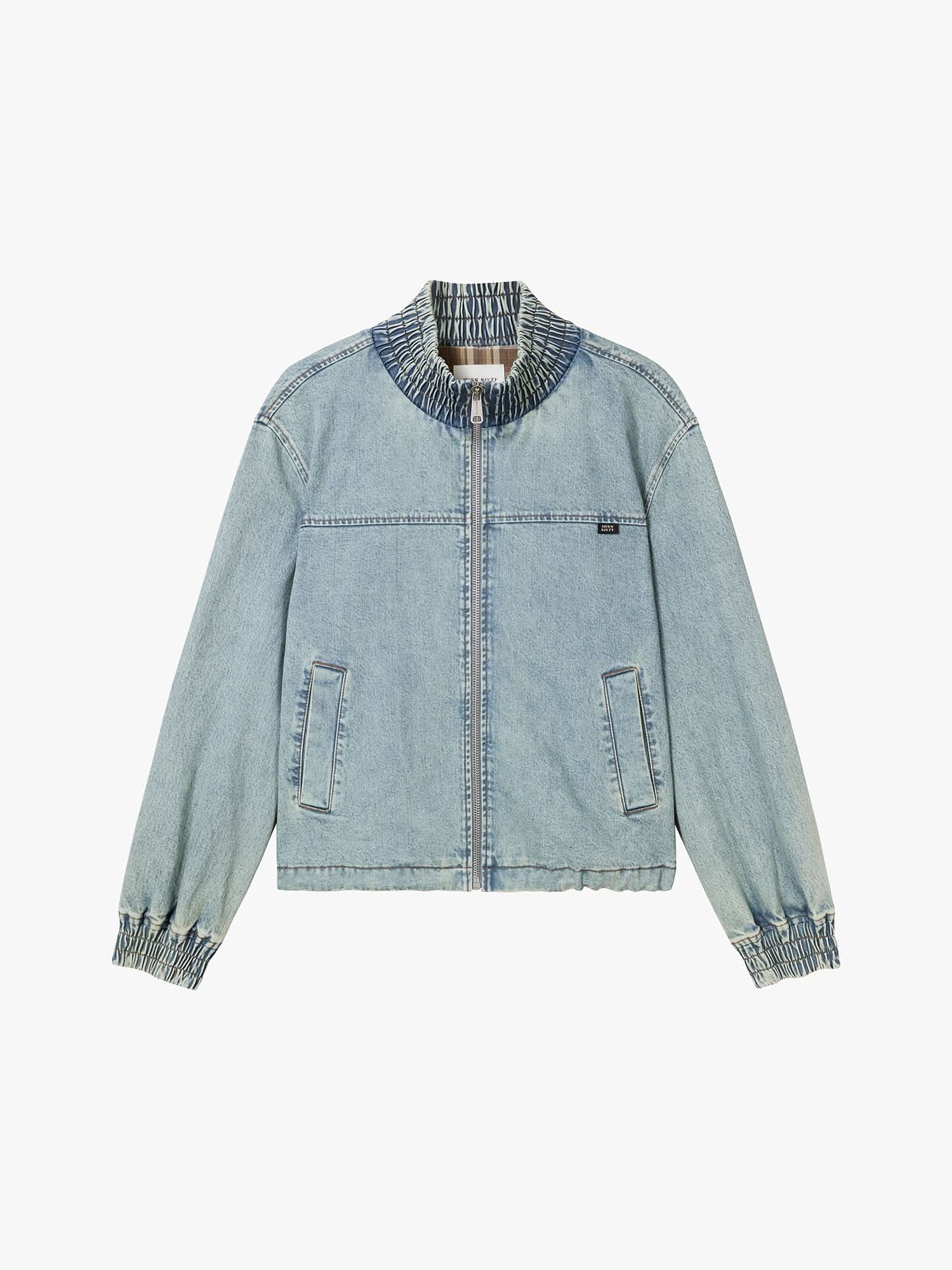 Rhinestone Denim Jacket - Image 5
