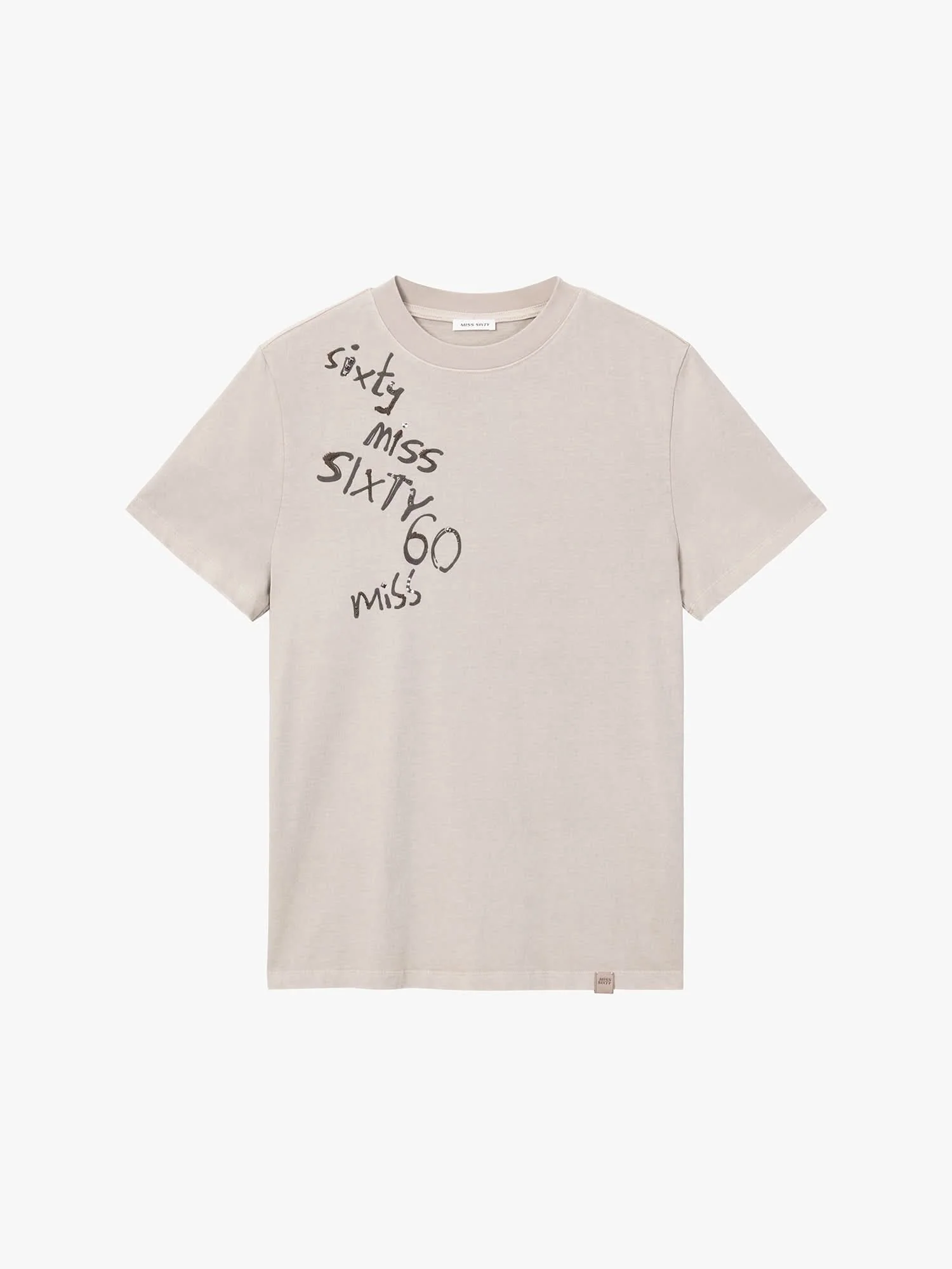 Rhinestone Embroidered T-Shirt - Image 5
