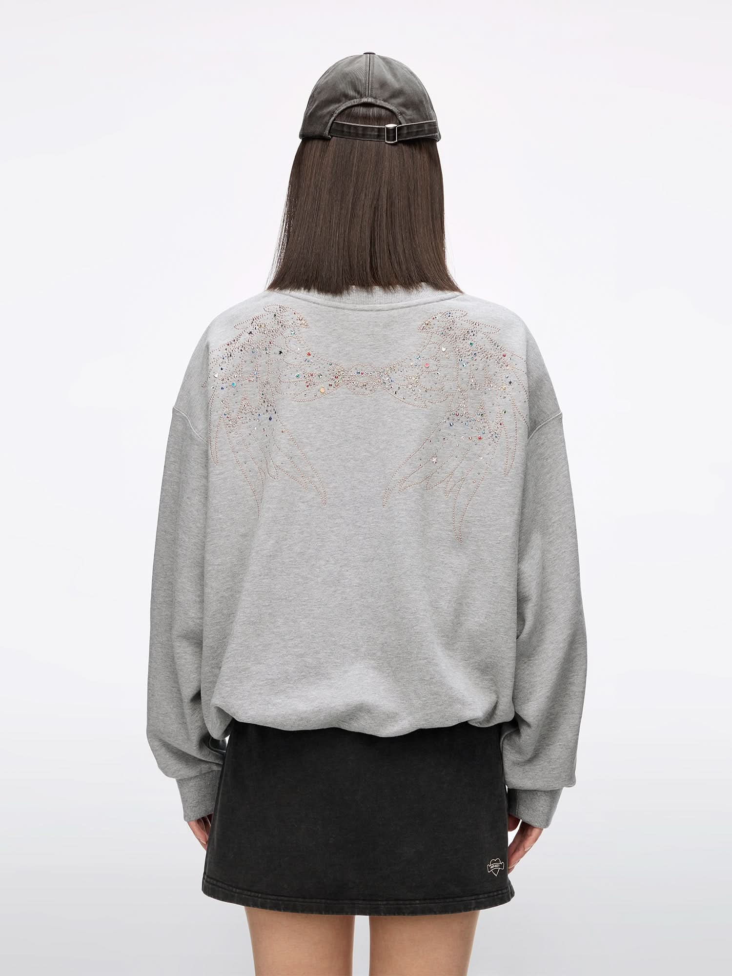 Rhinestone Sweatshirt - Image 2