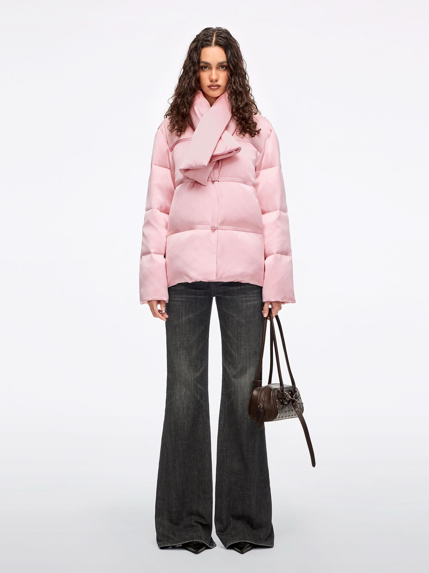 Satin Down Jacket - Image 4