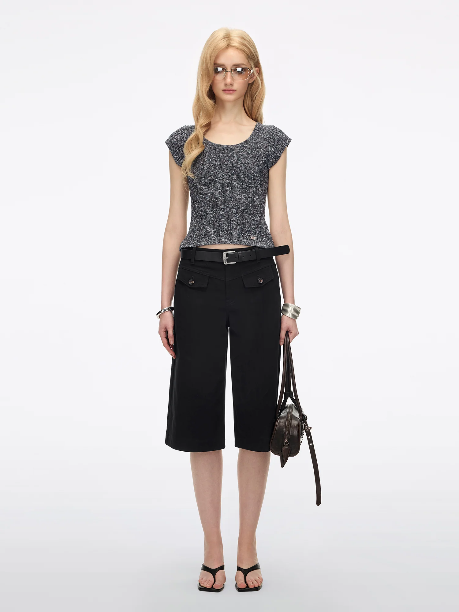 Shimmer Knit Top - Image 4