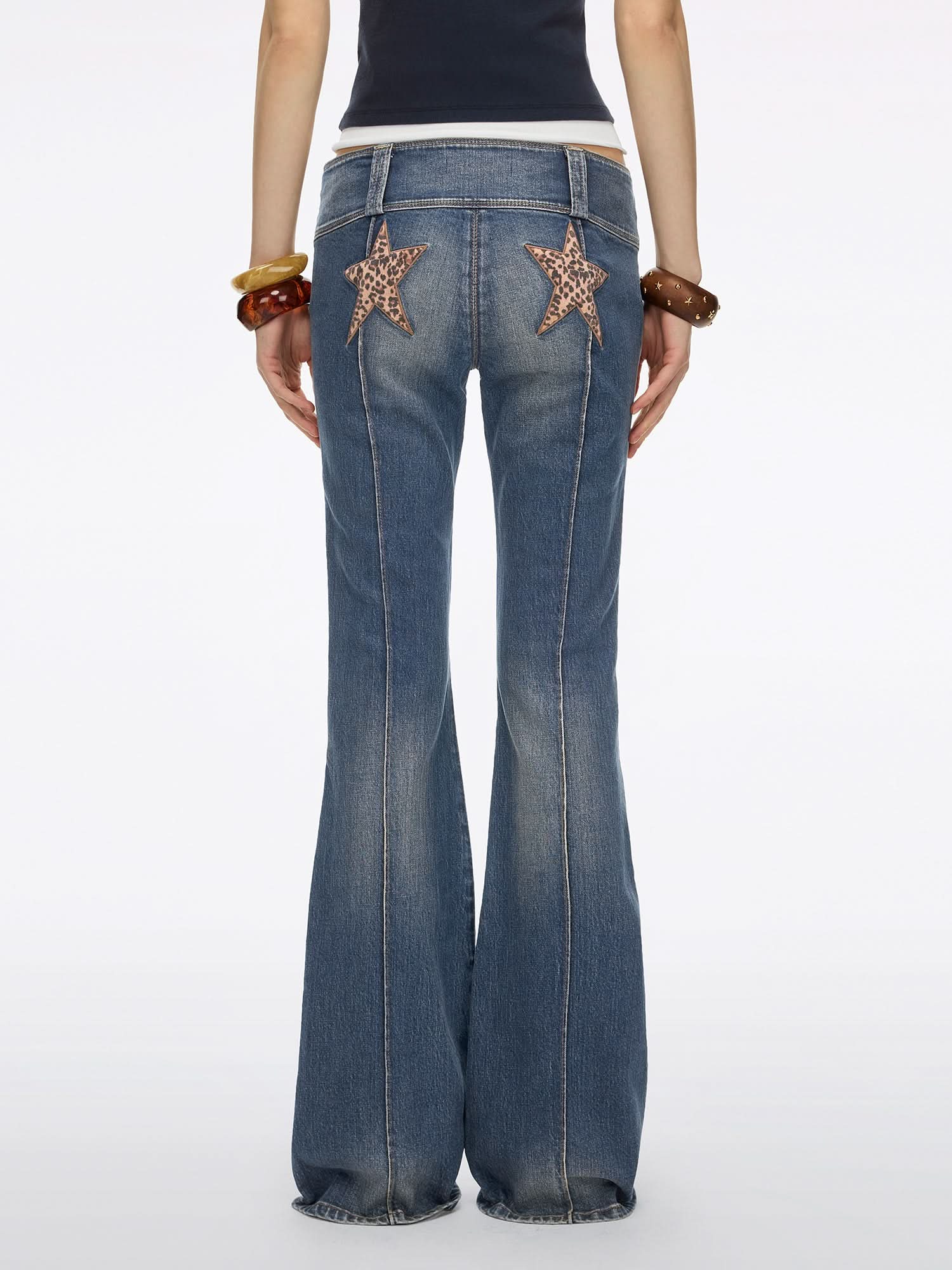 Slim-Fit Flare Jeans - Image 4