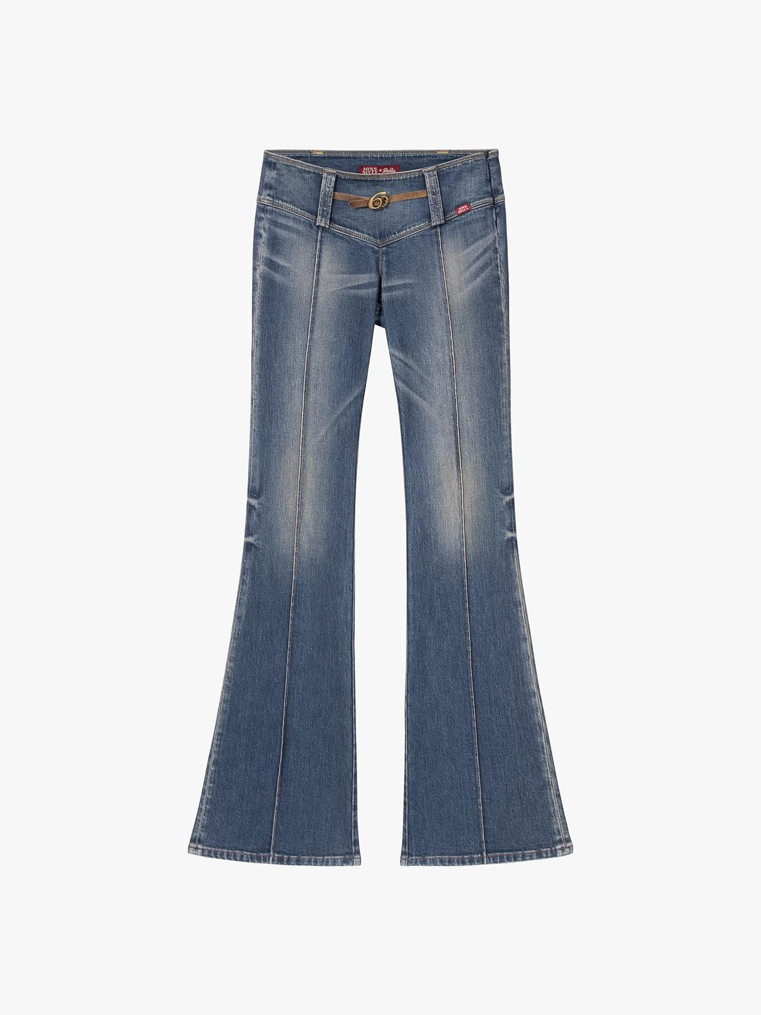 Slim-Fit Flare Jeans - Image 6