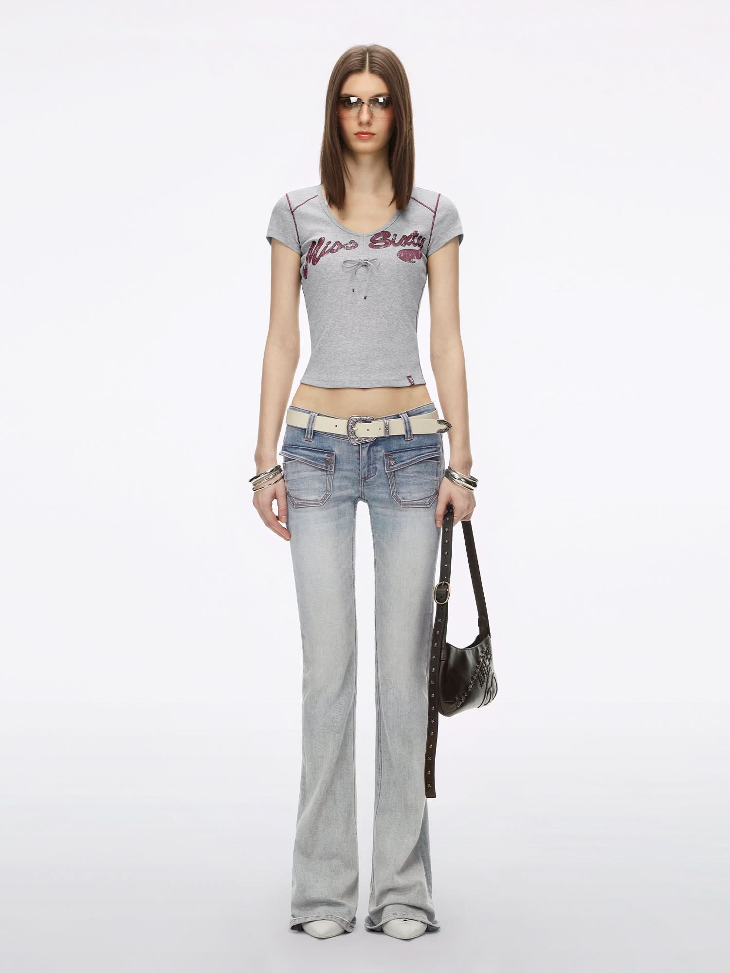 Slim-Fit Flare Jeans - Image 3