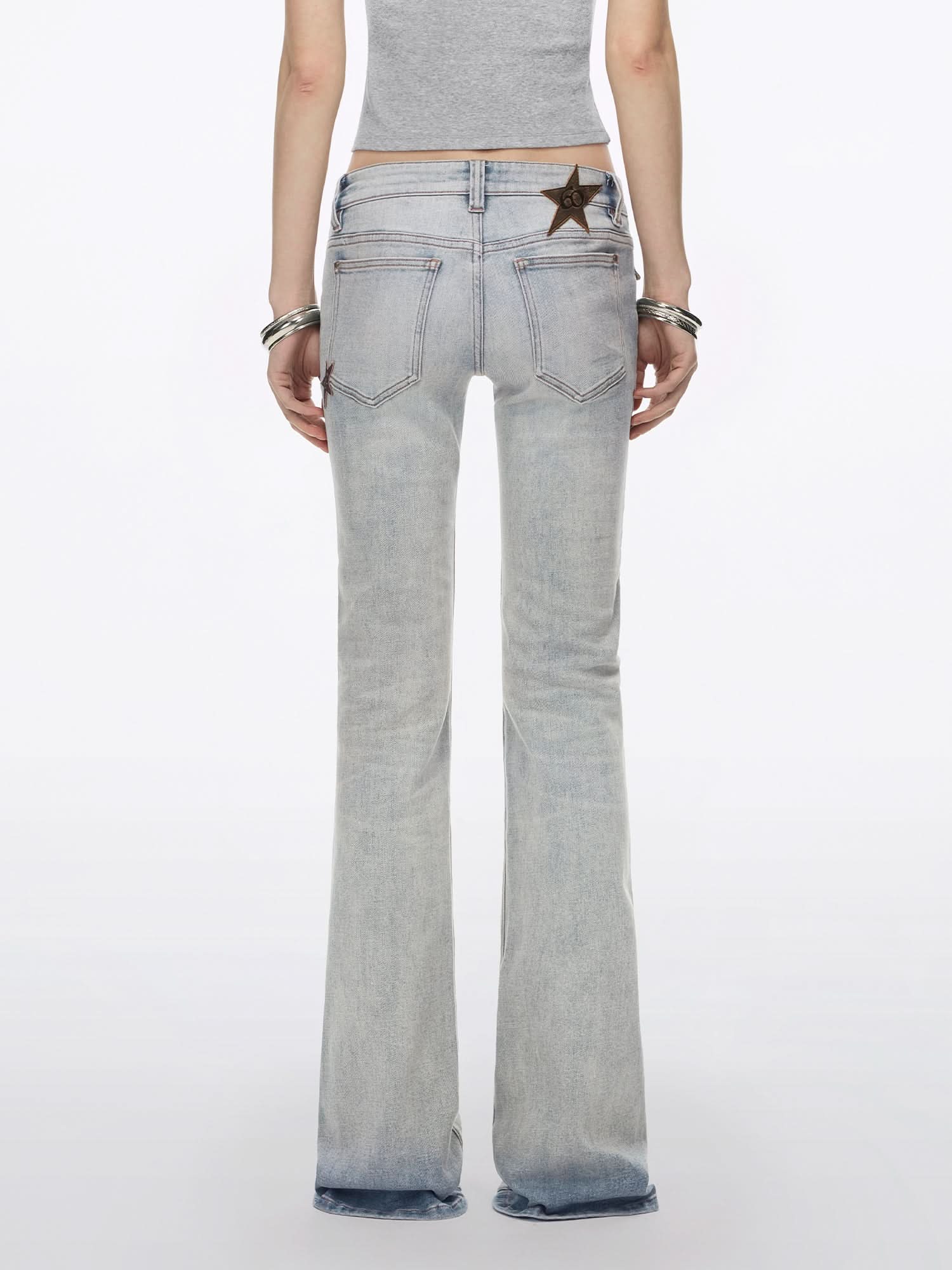 Slim-Fit Flare Jeans - Image 4