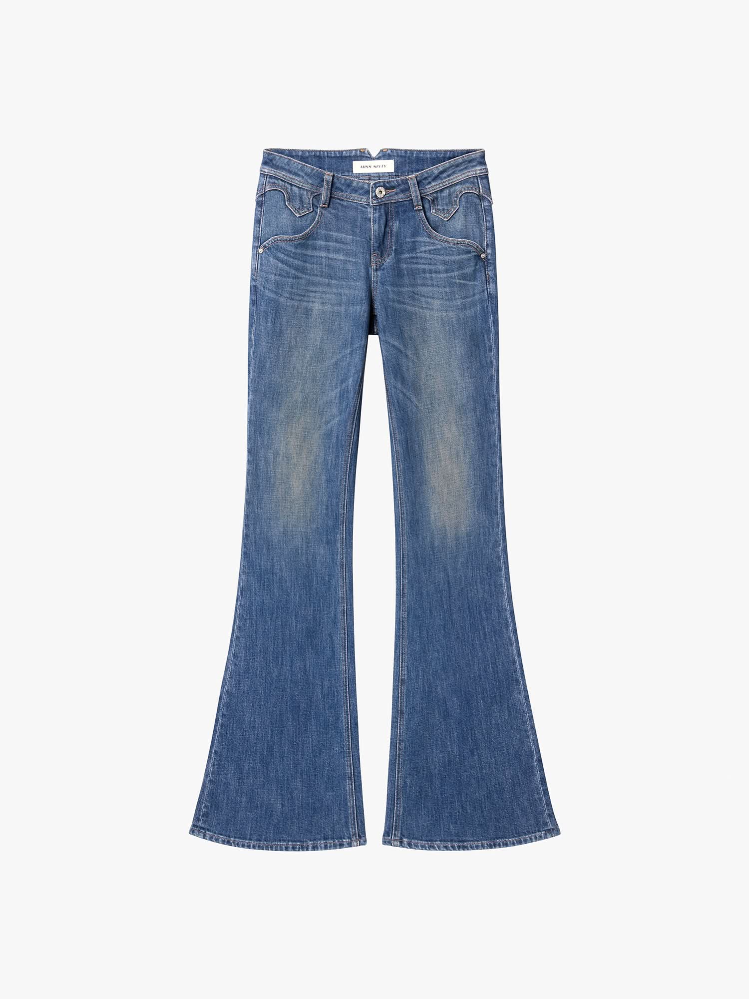 Slim-fit Flare Jeans-BELLA - Image 5