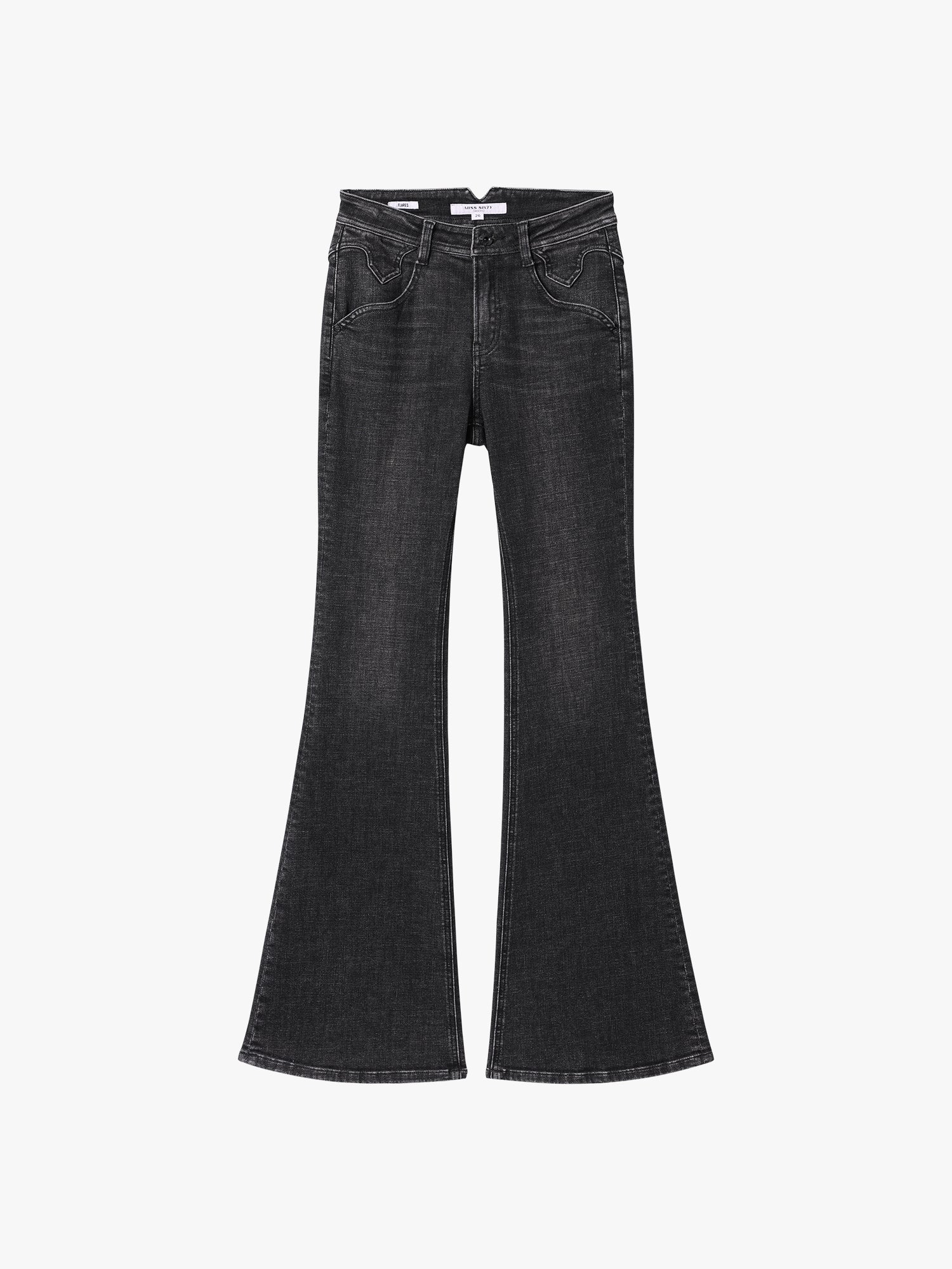 Slim-Fit Flared Jeans-BELLA - Image 5