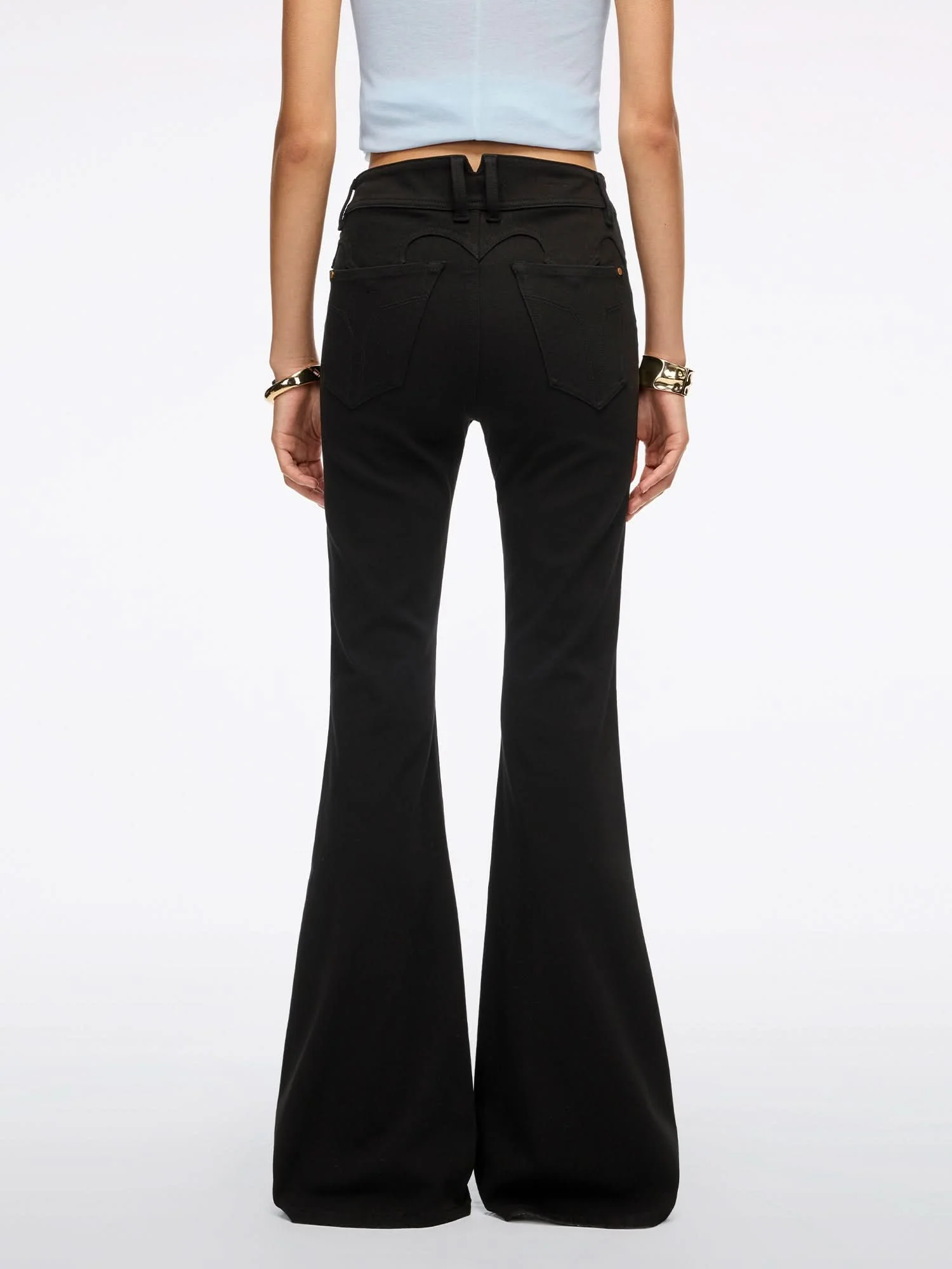 Slim-Fit Flared Jeans-BELLA - Image 3