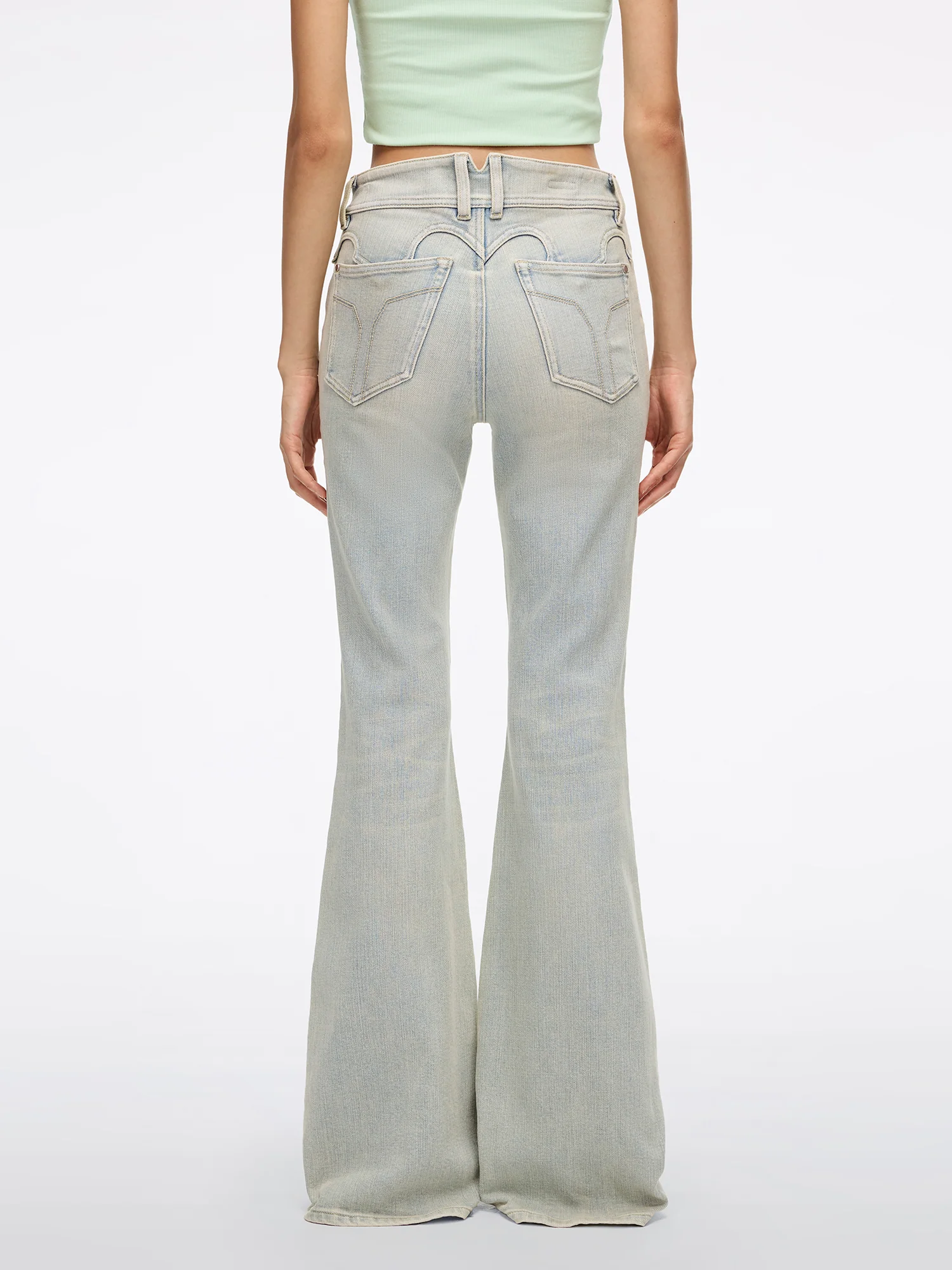 Slim-Fit Flared Jeans-BELLA - Image 18