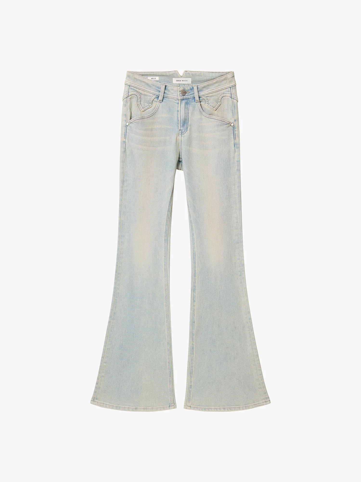 Slim-Fit Flared Jeans-BELLA - Image 20