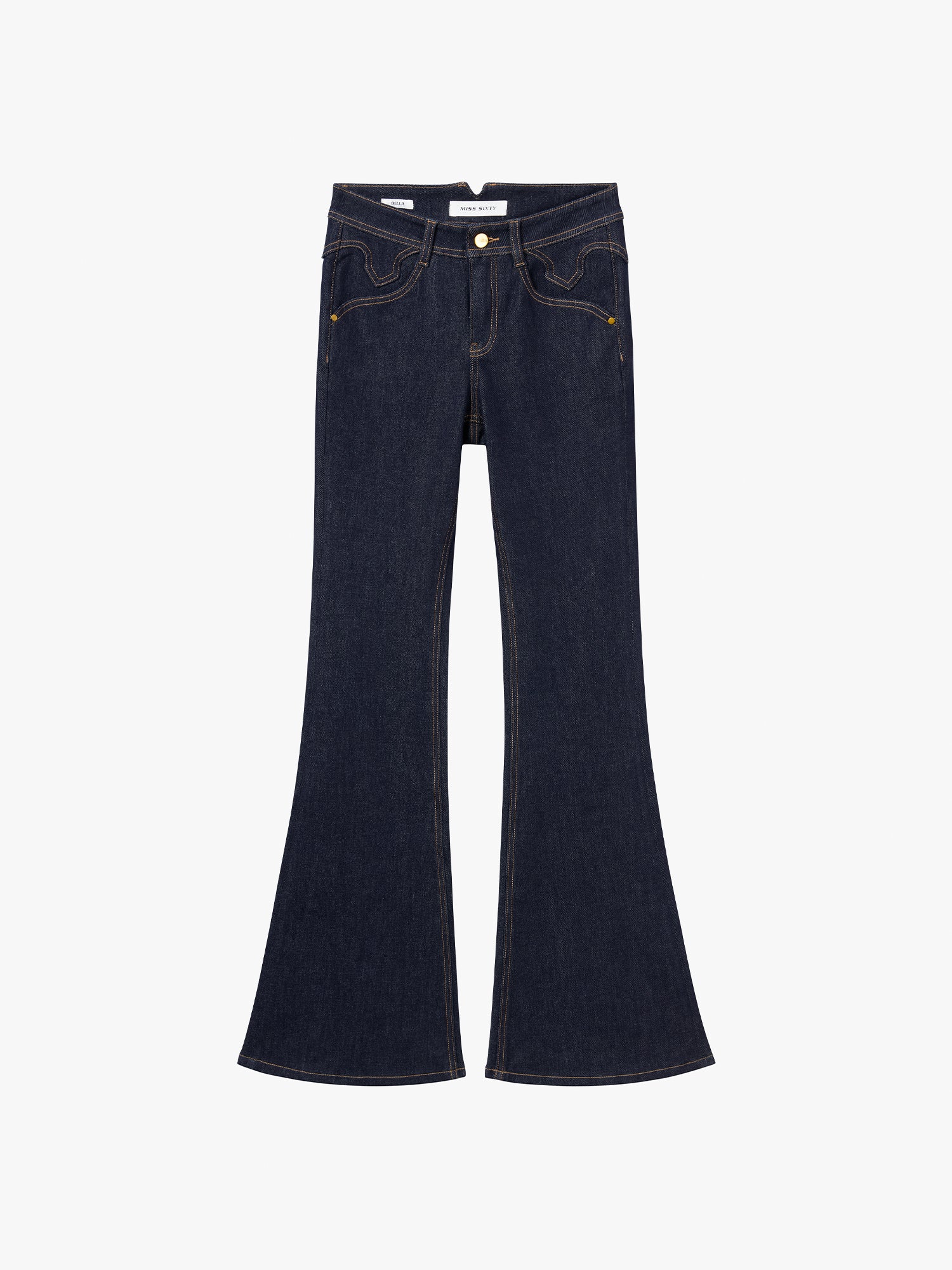 Slim-Fit Flared Jeans-BELLA - Image 25