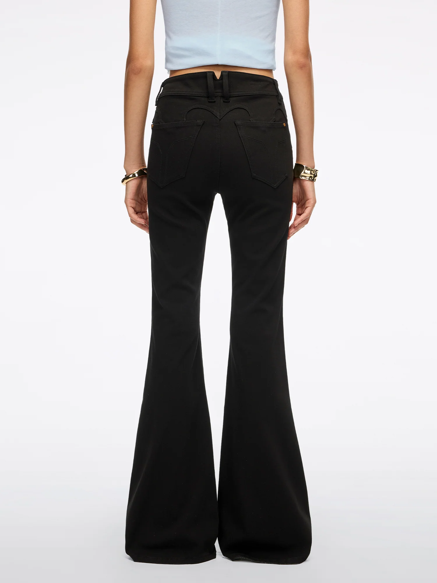 Slim-Fit Flared Jeans-BELLA - Image 8
