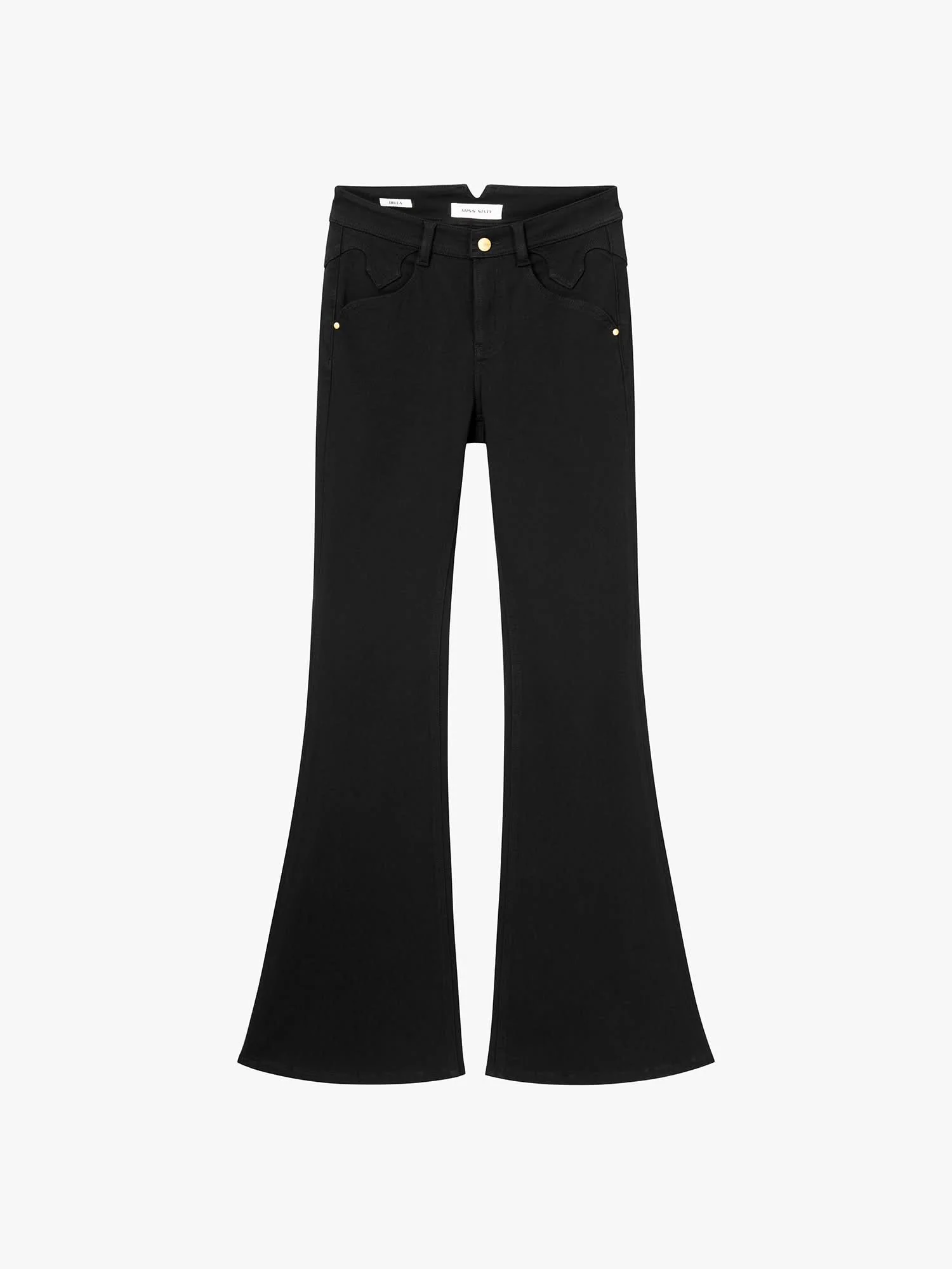 Slim-Fit Flared Jeans-BELLA - Image 5