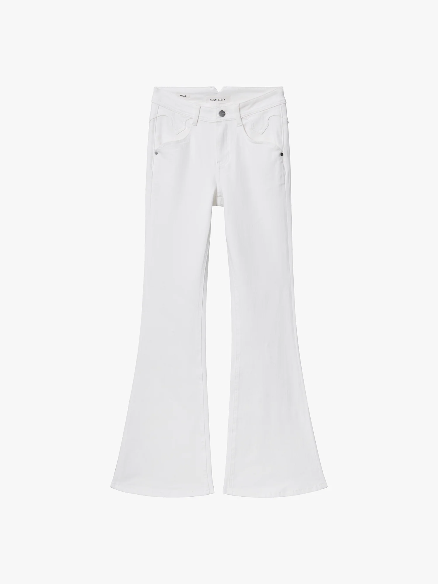 Slim-Fit Flared Jeans-BELLA - Image 5