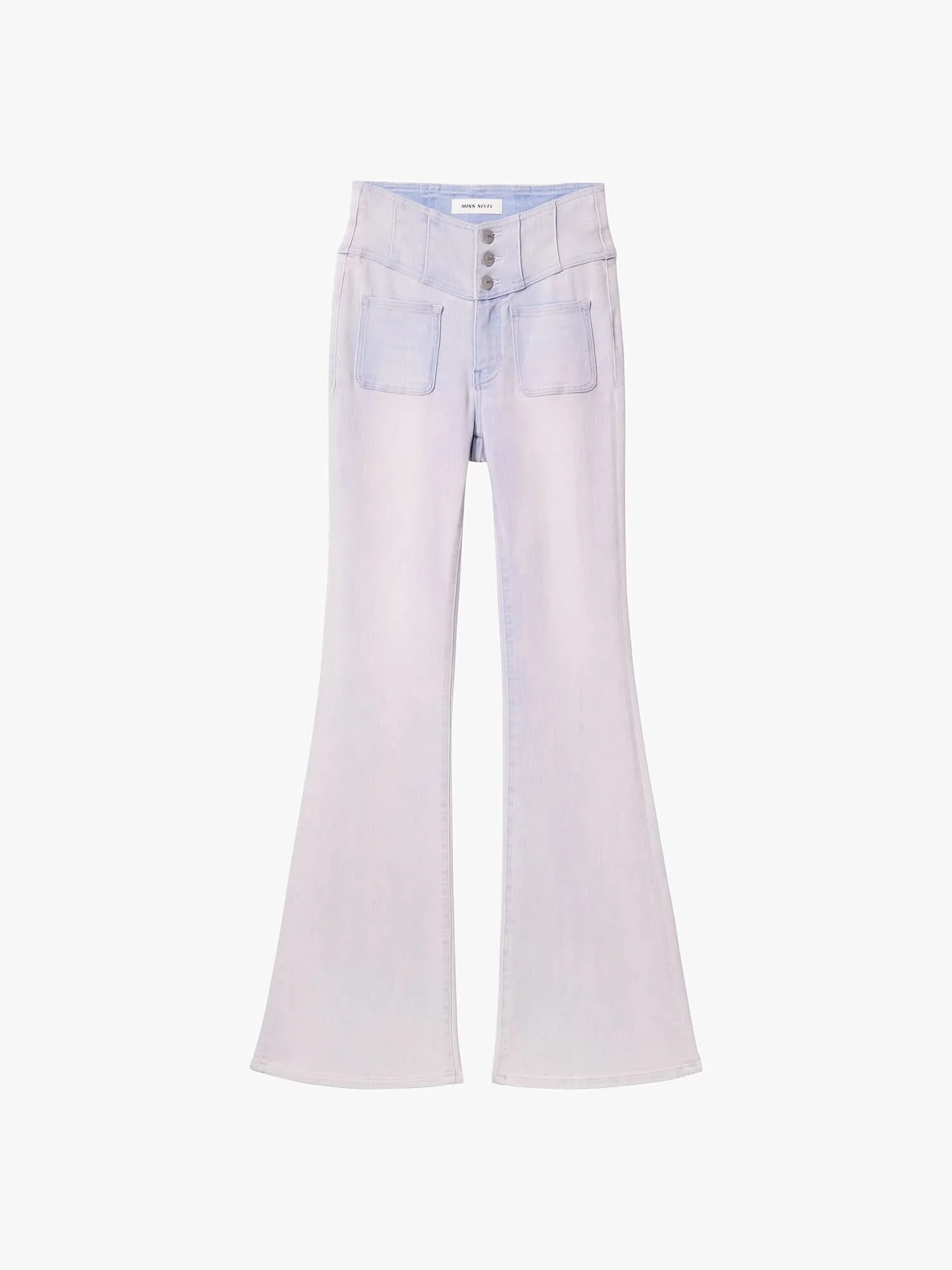 Slim Fit Flared Jeans-GLENDA PLUS 5 - Image 5