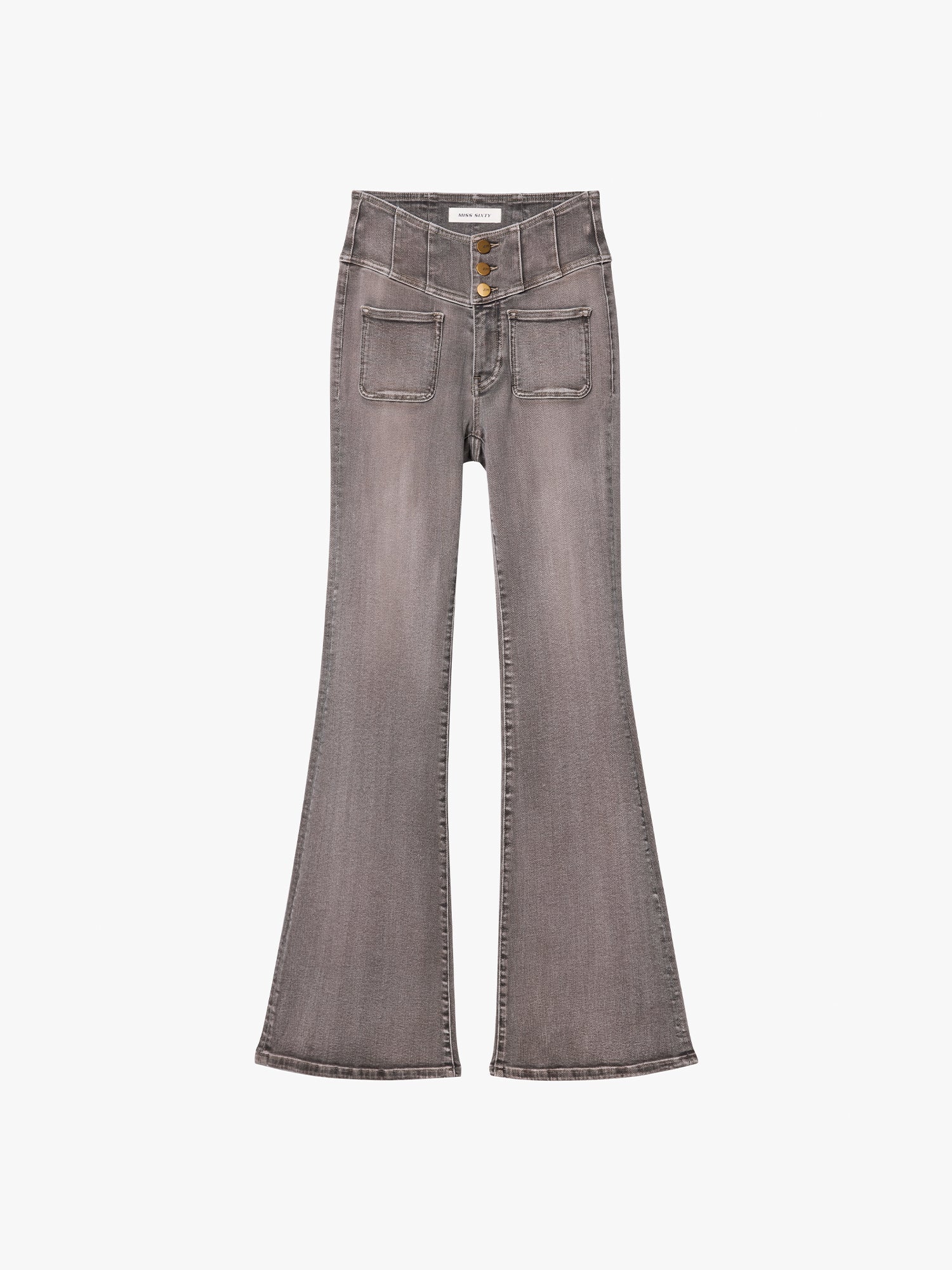 Slim-Fit Flared Jeans-GLENDA PLUS 5 - Image 5