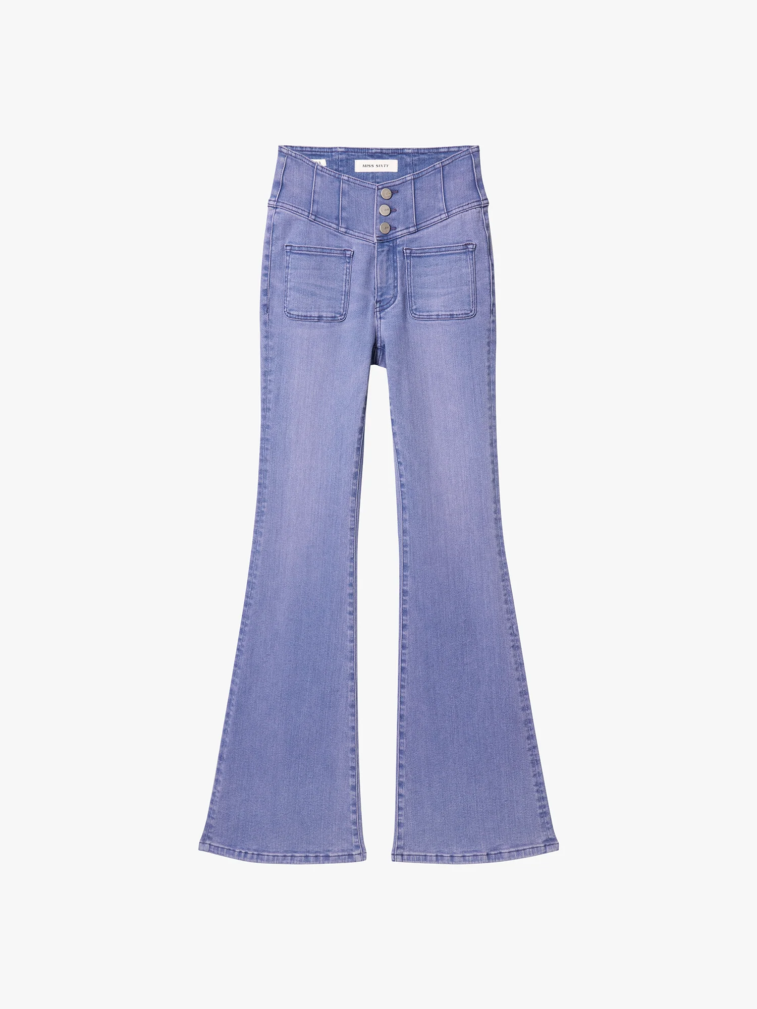 Slim-Fit Flared Jeans-GLENDA PLUS 5 - Image 5