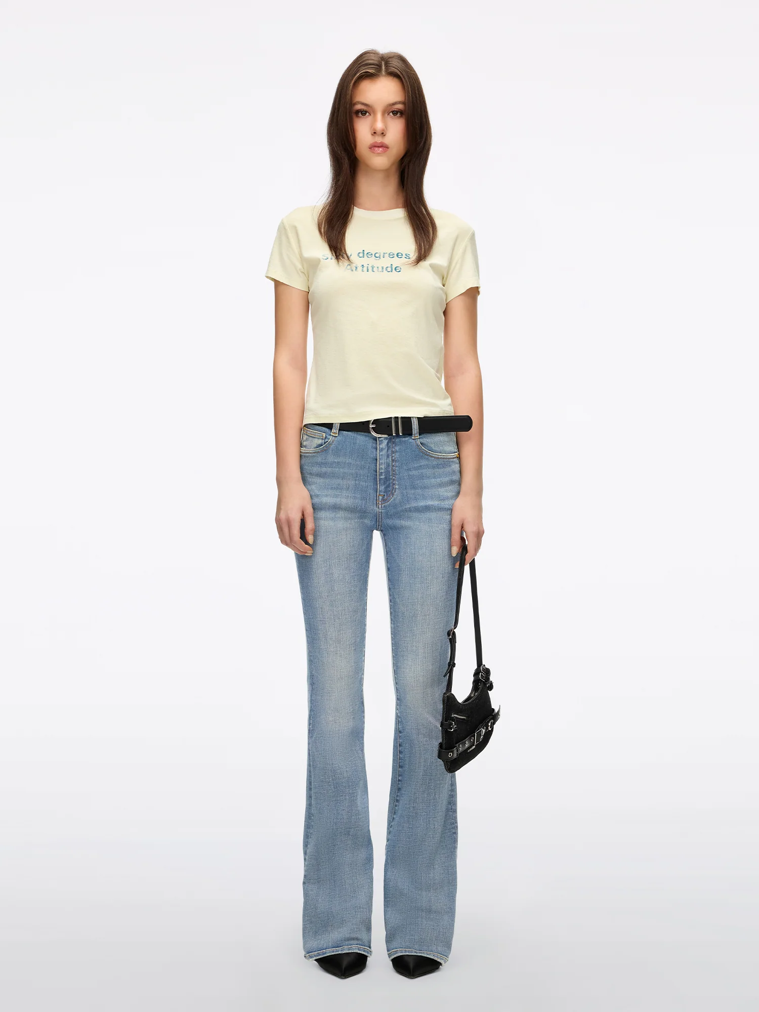 Slim-Fit Flared Jeans - Image 2
