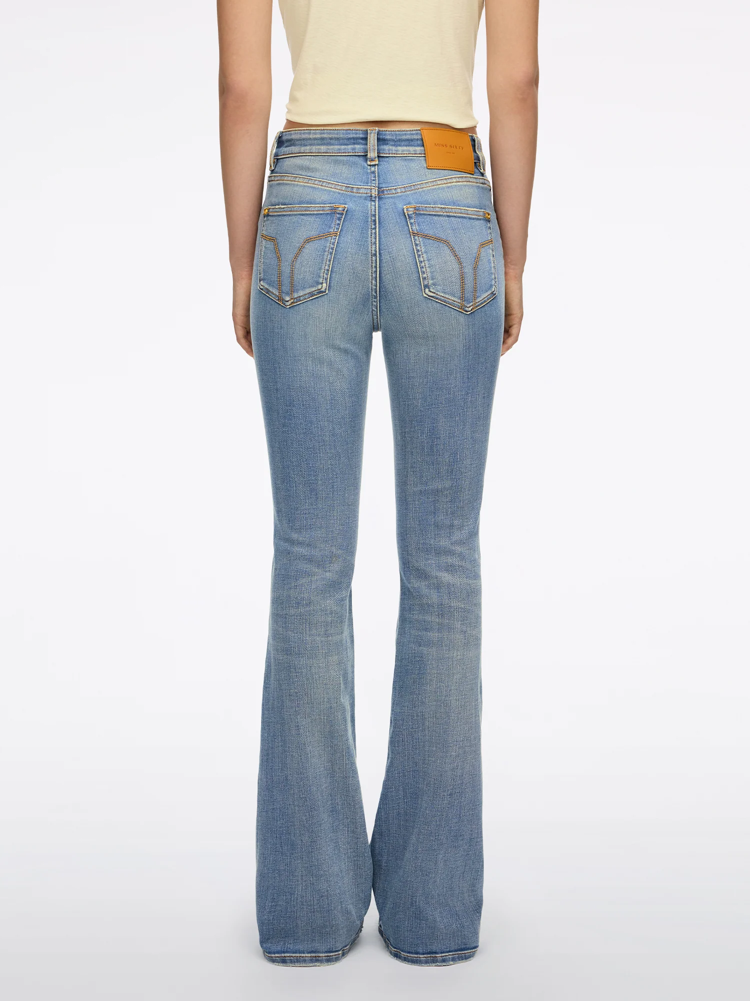 Slim-Fit Flared Jeans - Image 3