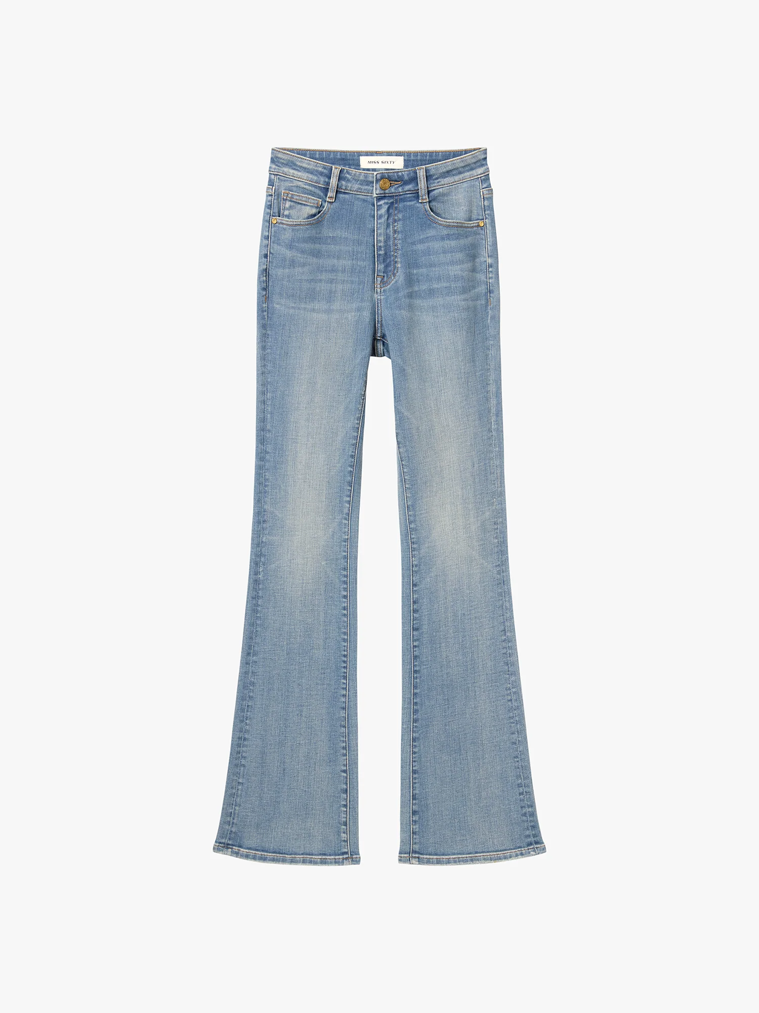 Slim-Fit Flared Jeans - Image 5