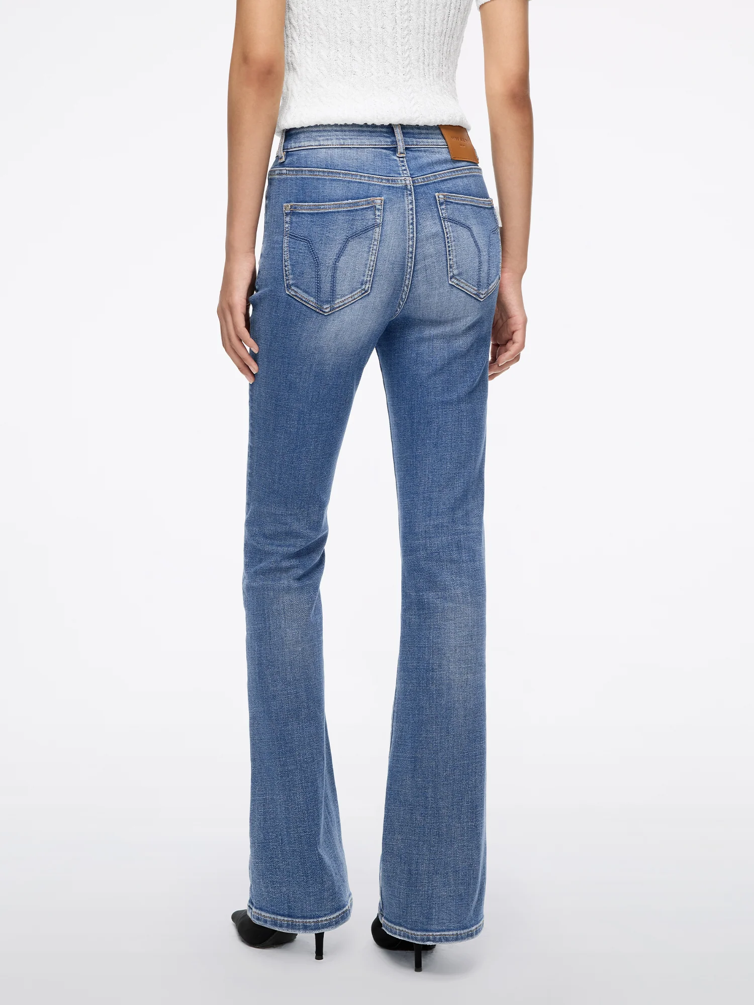 Slim Flare Jeans - Image 3
