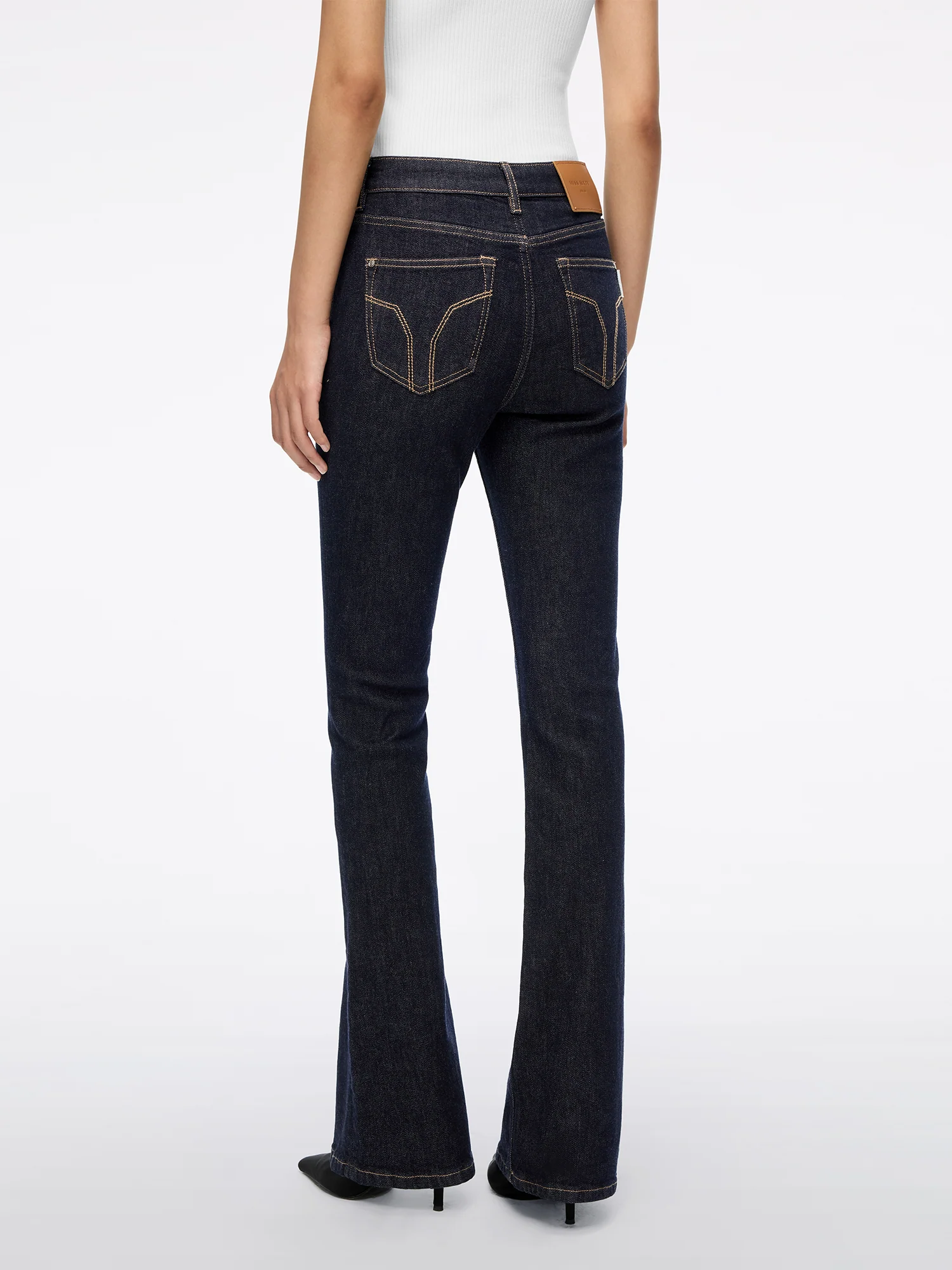 Slim Flare Jeans - Image 3