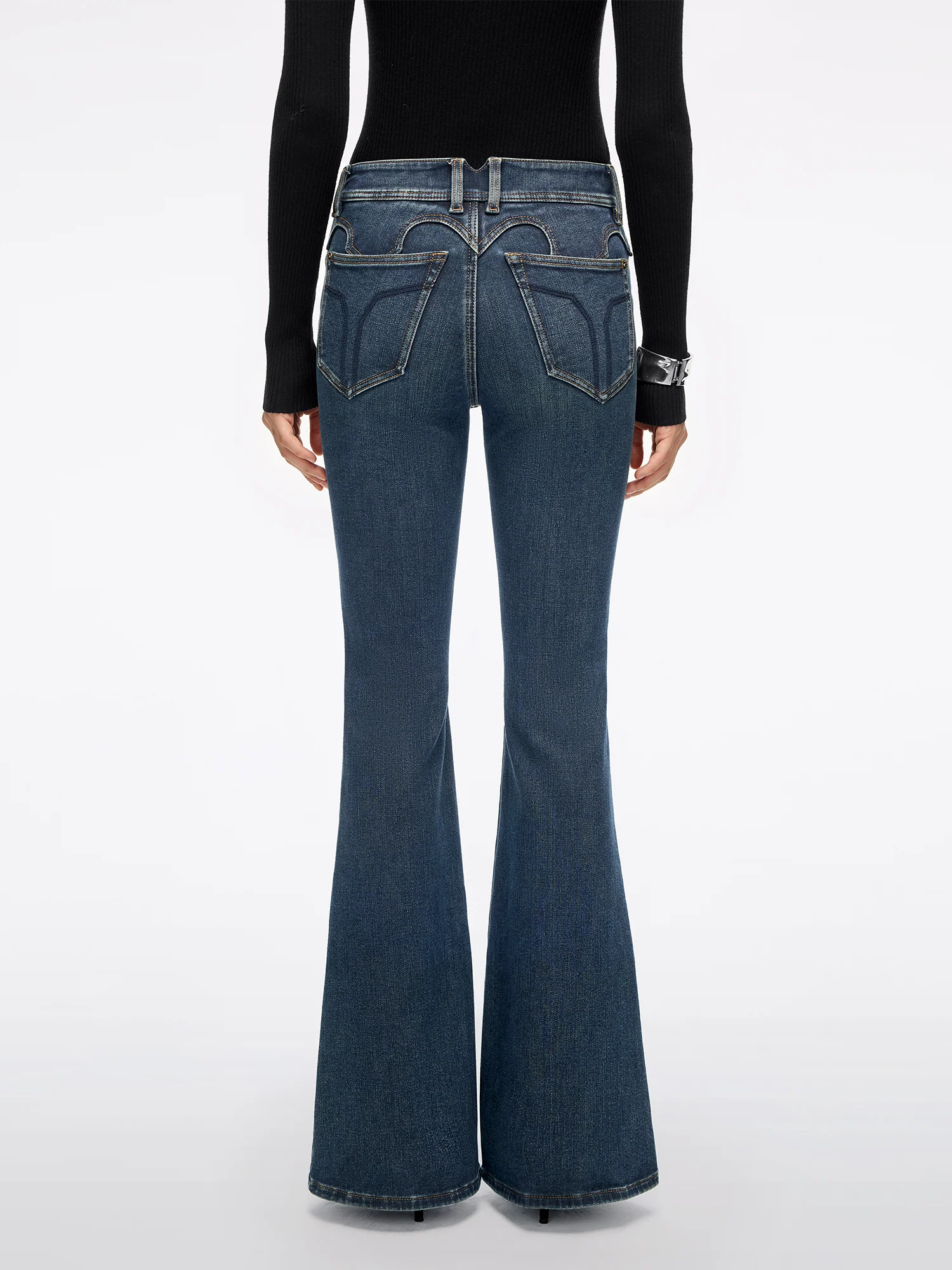 Slim Flared Jeans-BELLA - Image 3