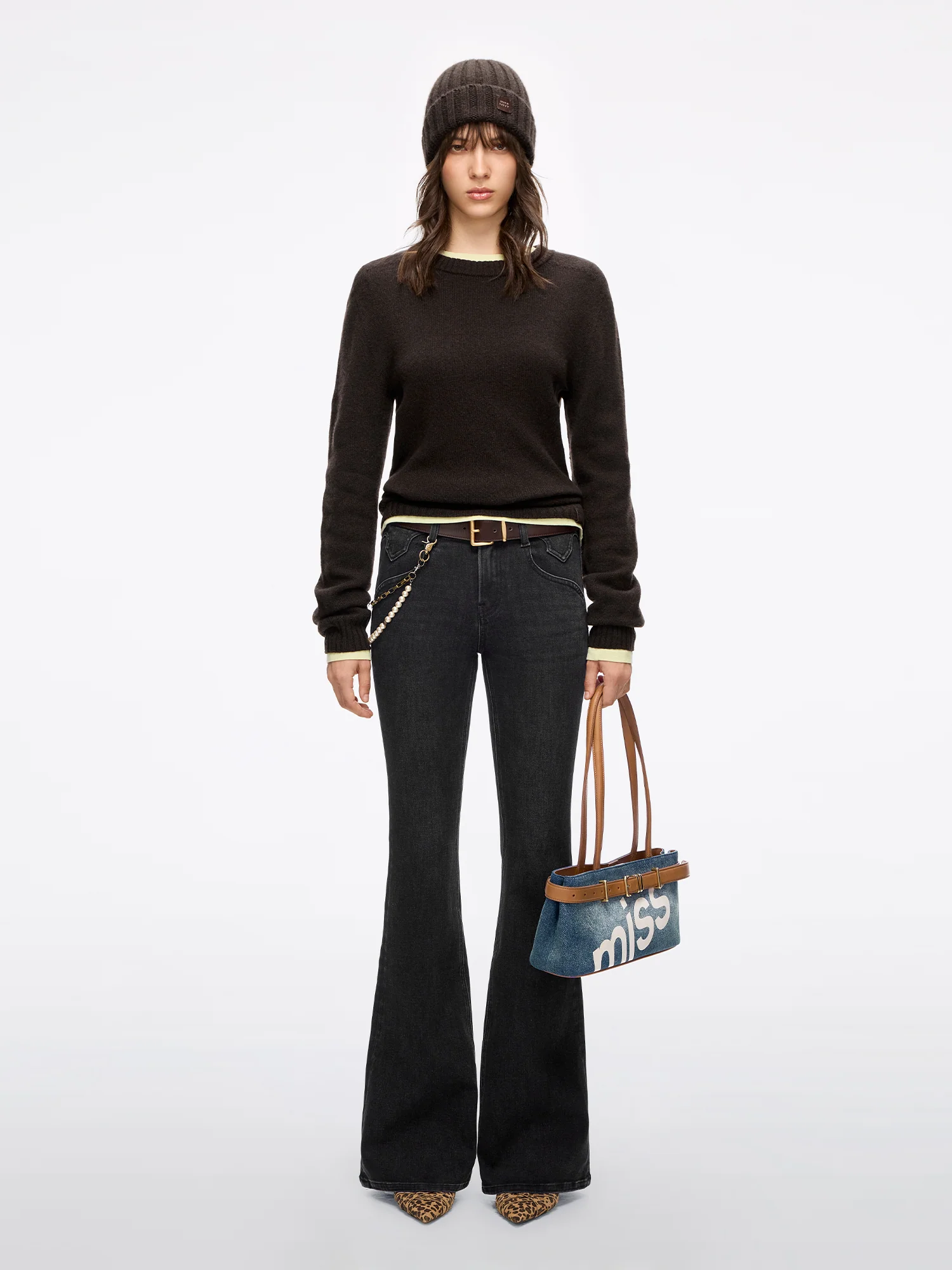 Slim Flared Jeans-BELLA - Image 2