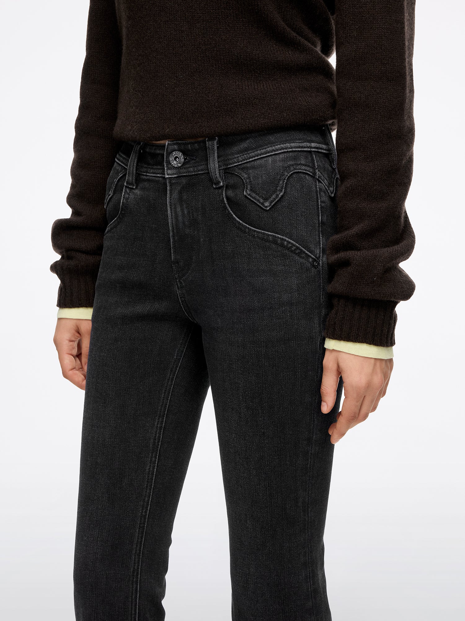 Slim Flared Jeans-BELLA - Image 4