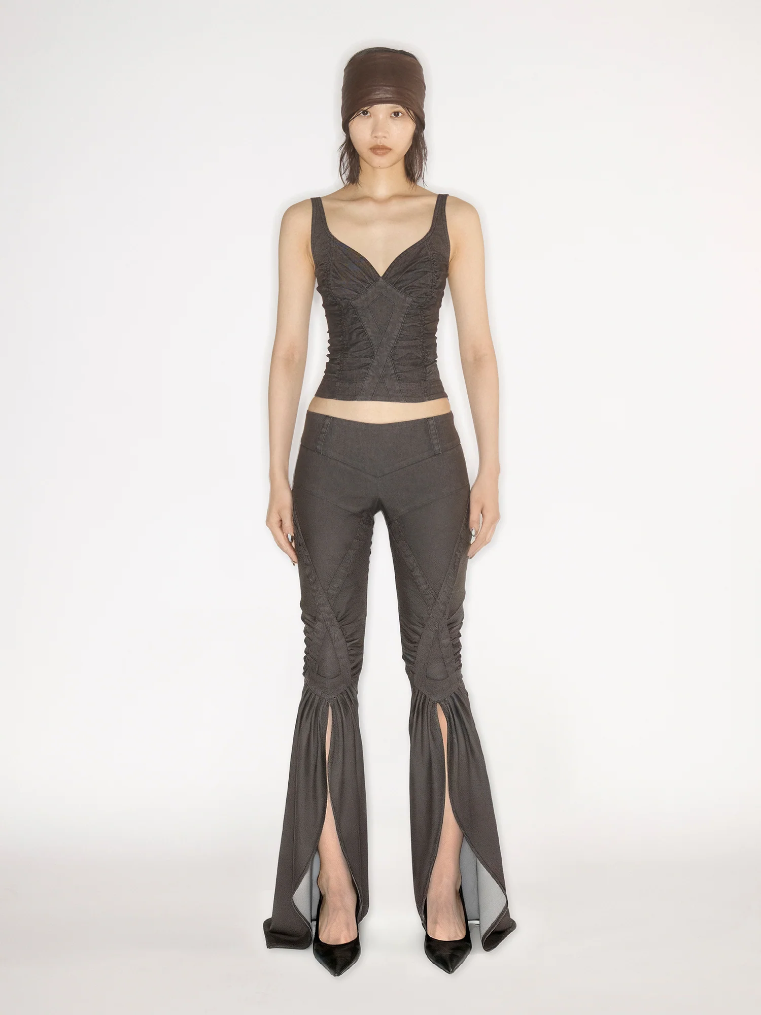 Slit Tailback Pants - Image 2