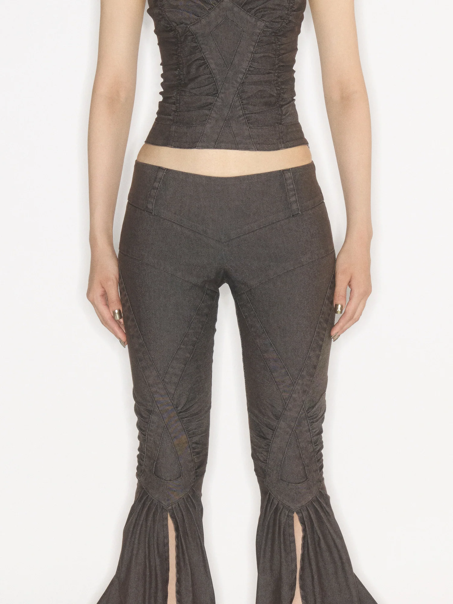 Slit Tailback Pants - Image 3